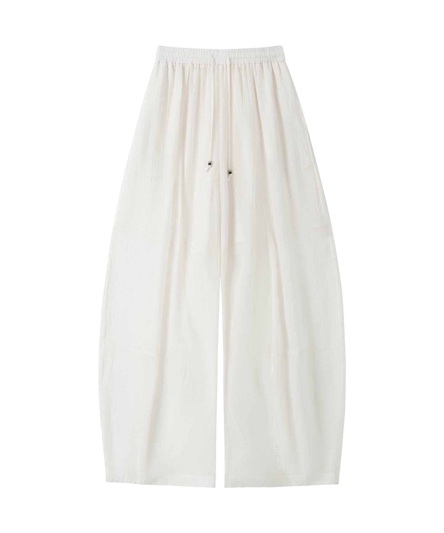 「6月上旬～中旬出荷」Curve Silhouette Drawstring Pants
