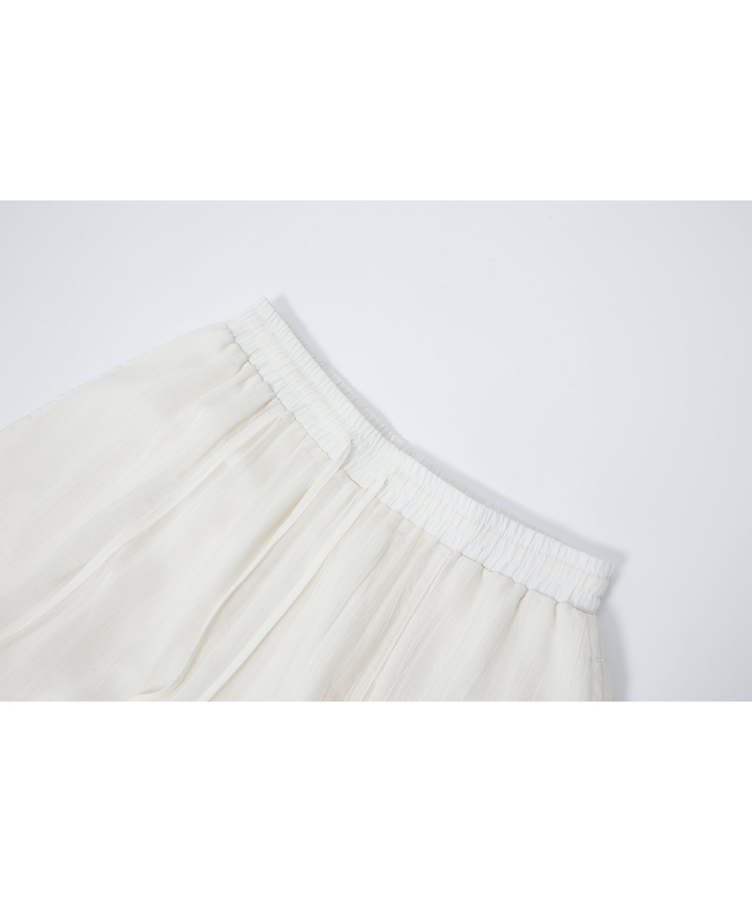 「6月上旬～中旬出荷」Curve Silhouette Drawstring Pants