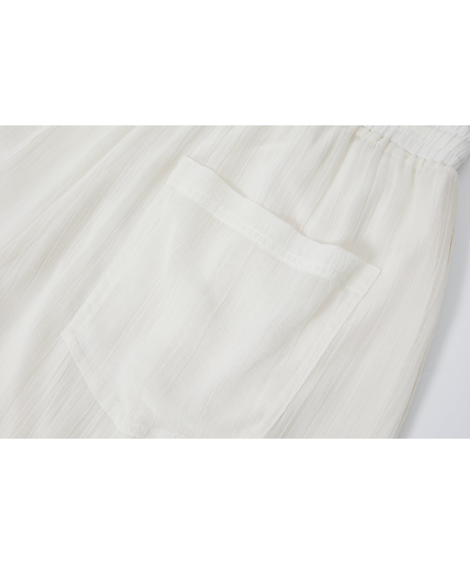 「6月上旬～中旬出荷」Curve Silhouette Drawstring Pants