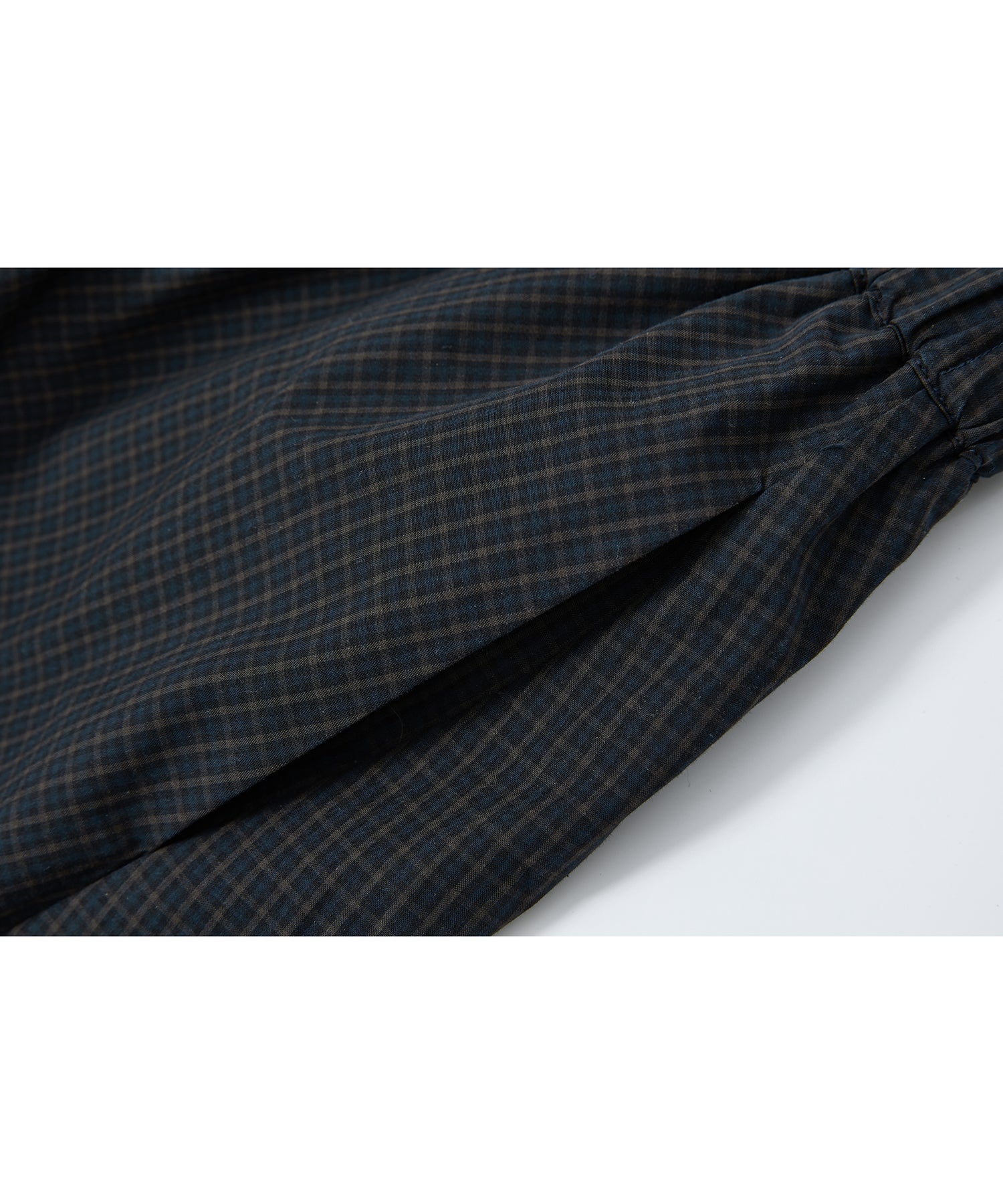 「7月上旬～中旬出荷」Tucked Balloon Hem Maxi Skirt