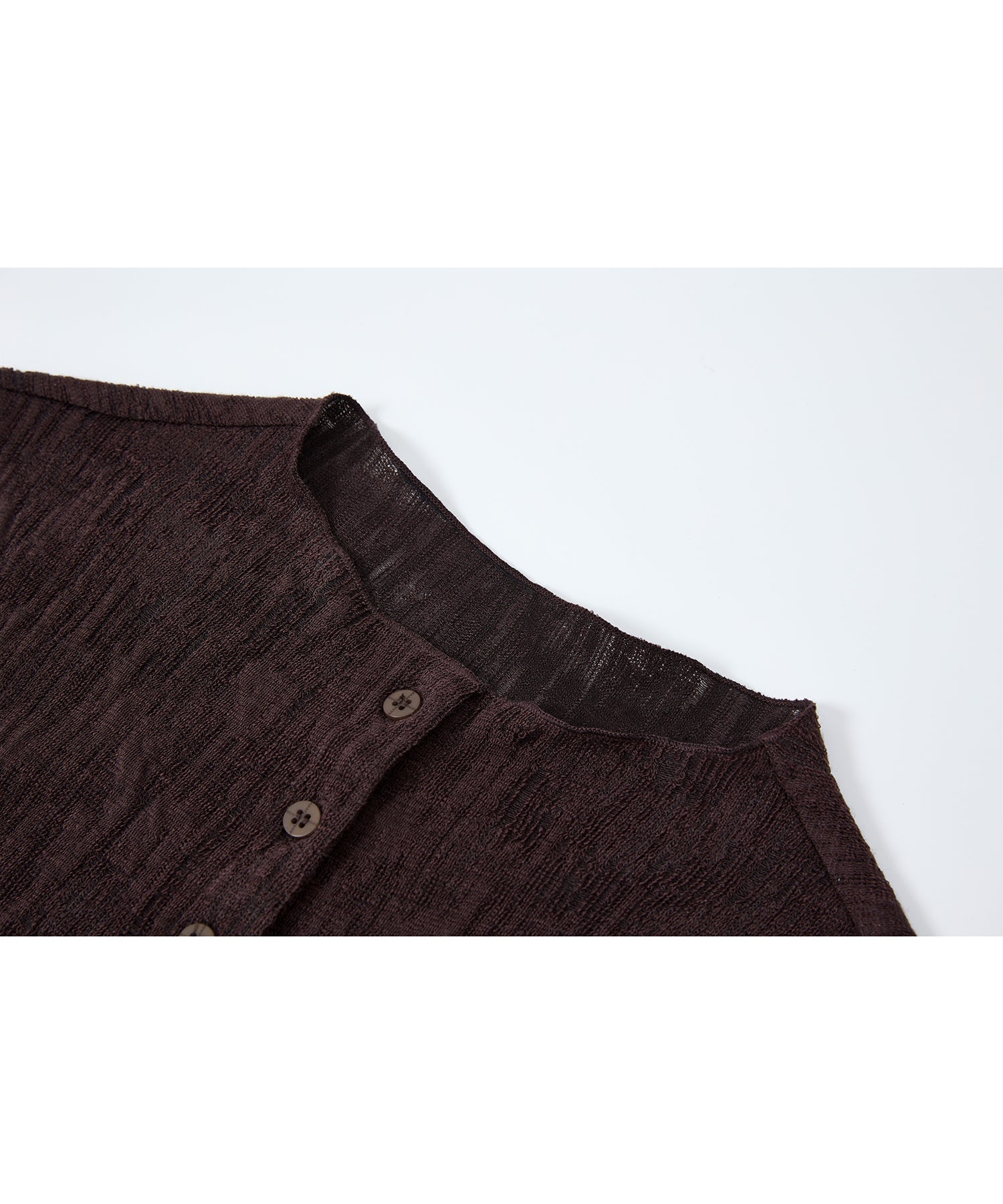 「7月上旬～中旬出荷」Textured Knit Sleeveless Top