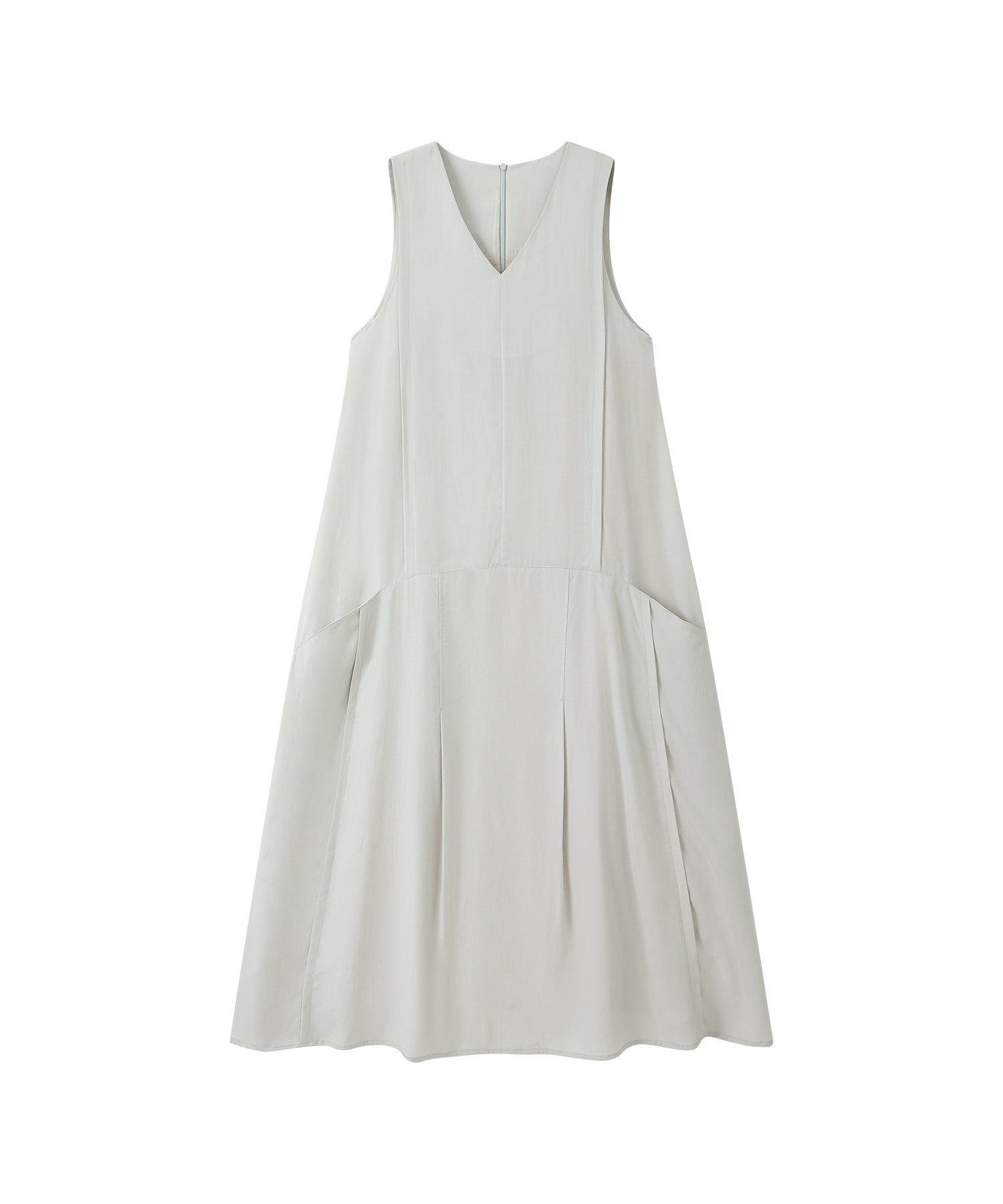 Sleeveless V-Neck A-Line Dress