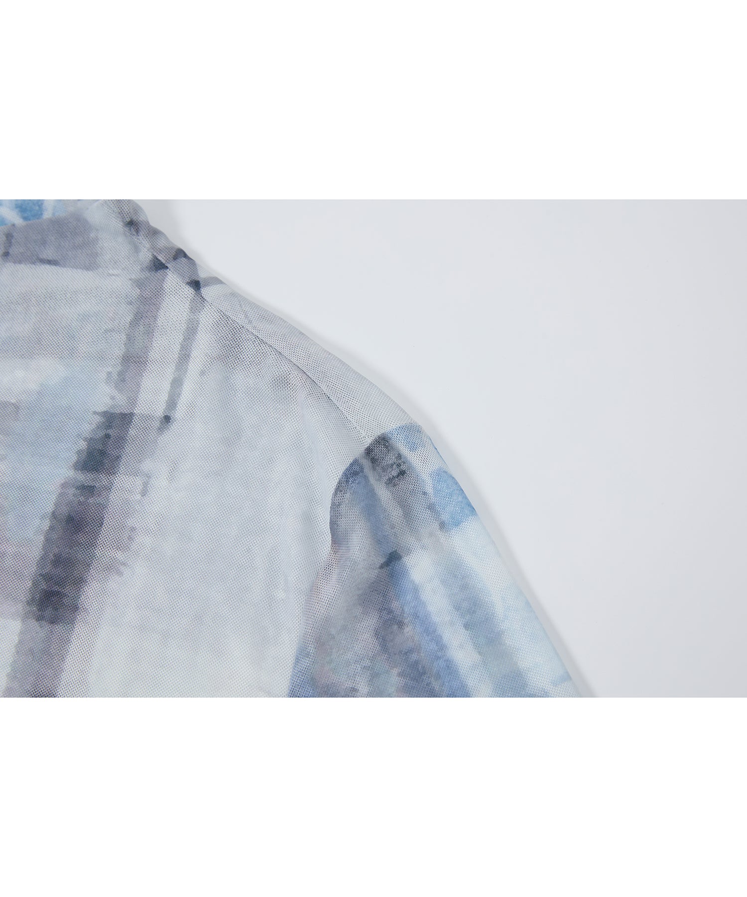 Art Print Sheer Top