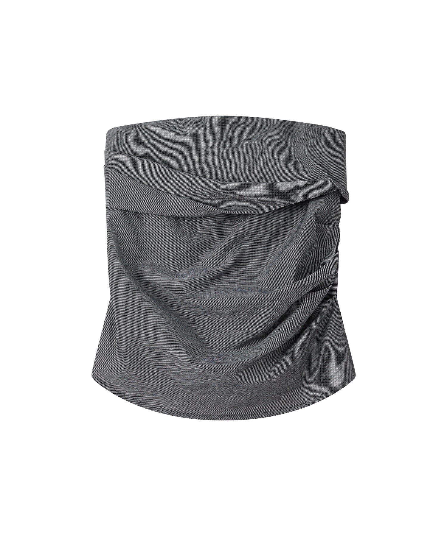 「7月上旬～中旬出荷」Shirred Bandeau Top