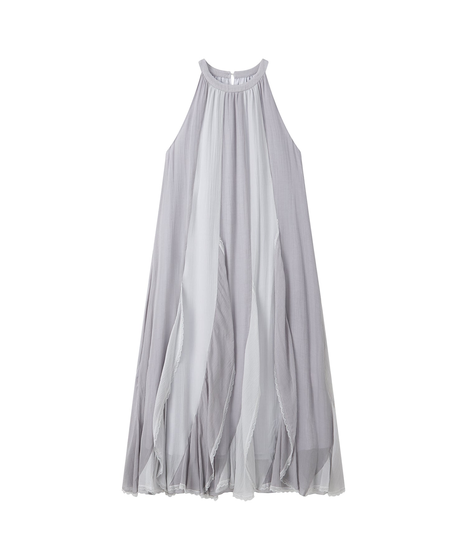 「6月上旬～中旬出荷」Color Block Layered Sleeveless Dress