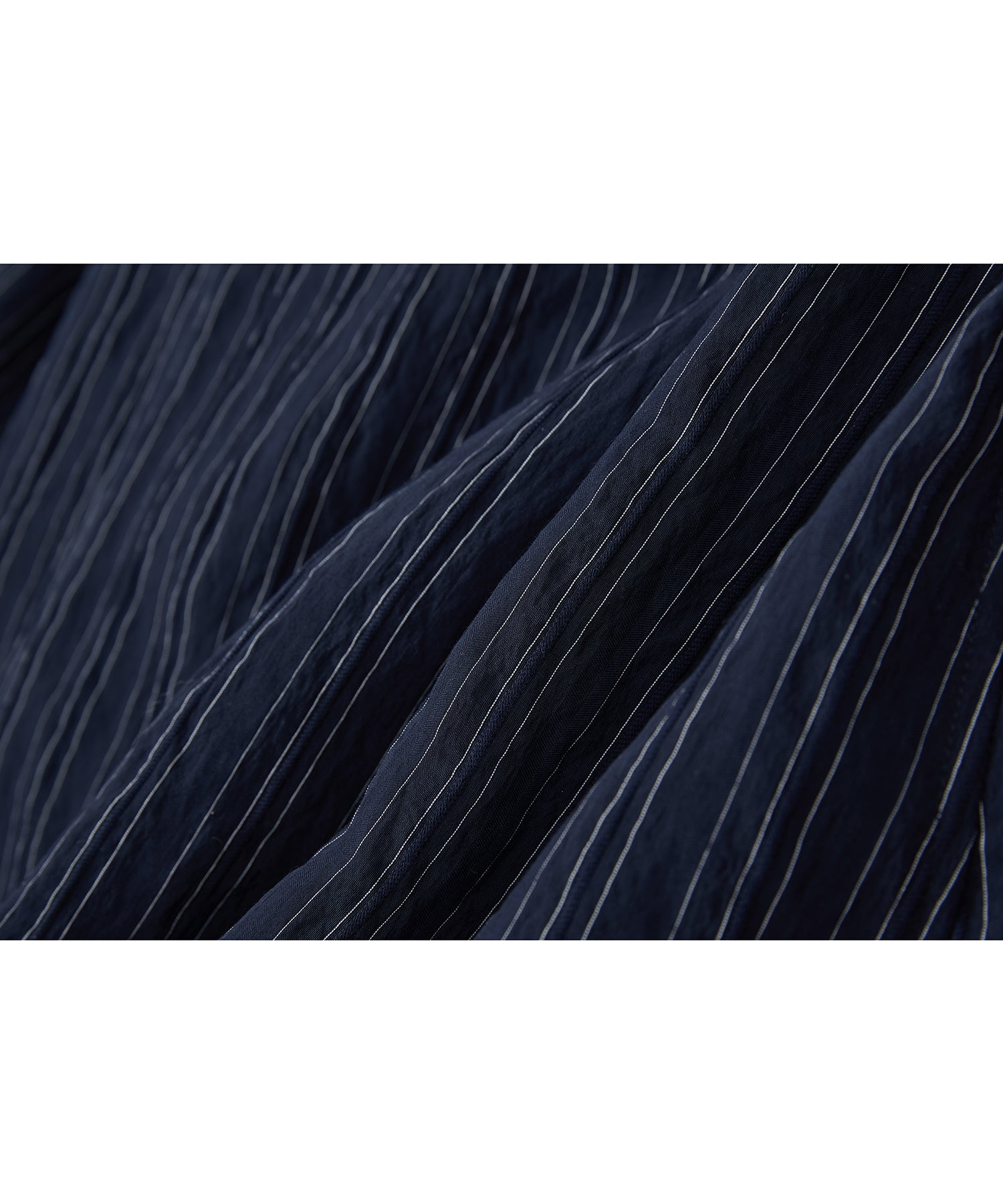 「7月上旬～中旬出荷」Textured Stripe Camisole Dress