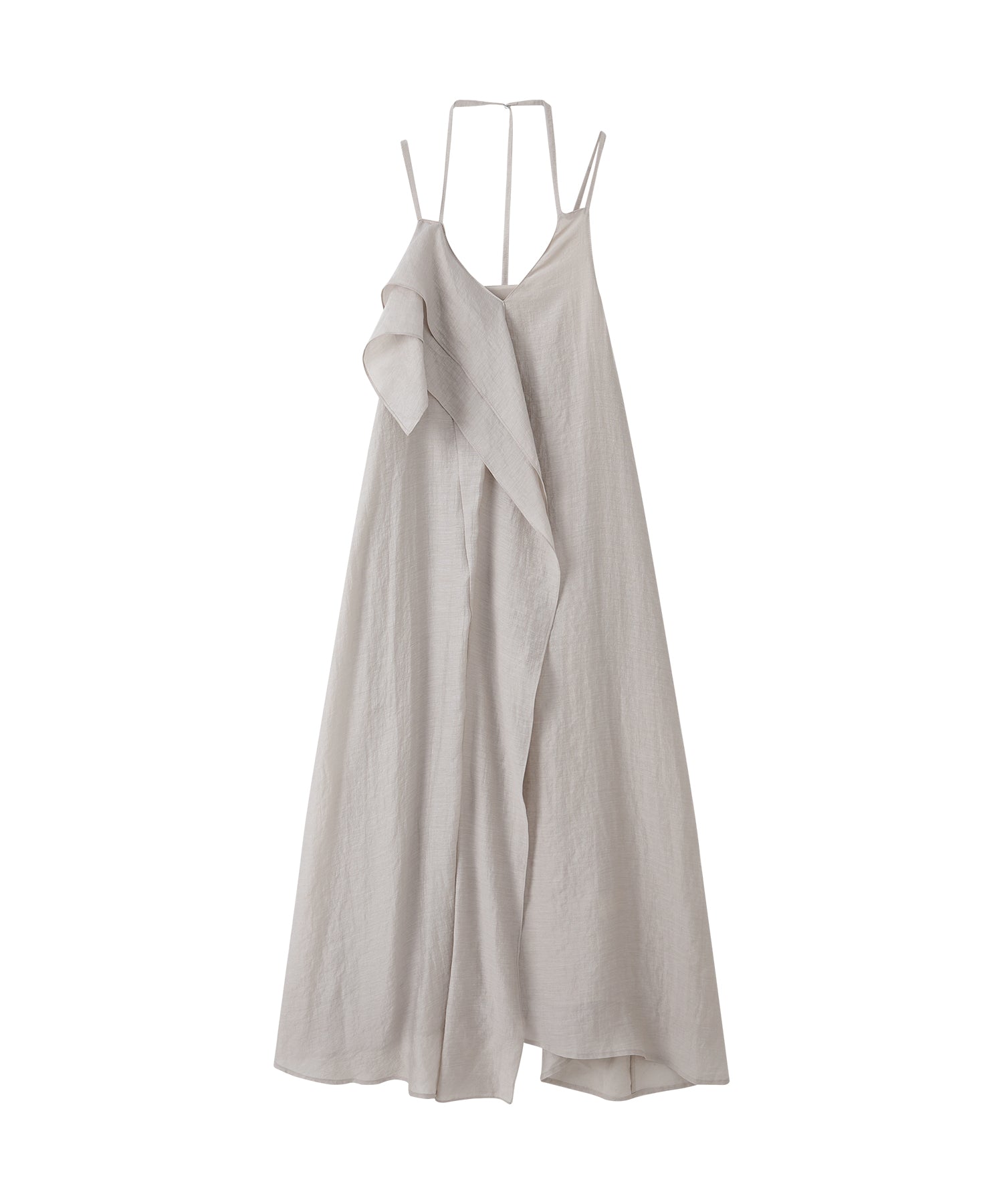 「6月上旬～中旬出荷」Asymmetrical Layered Cami Dress