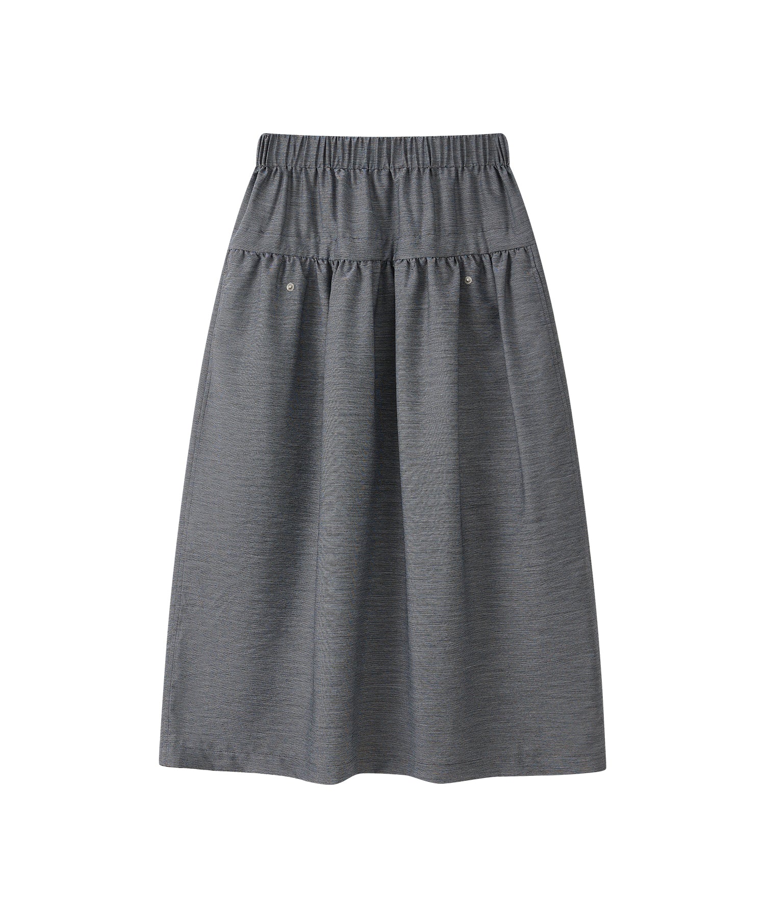 「7月上旬～中旬出荷」Linen-Like Balloon Skirt