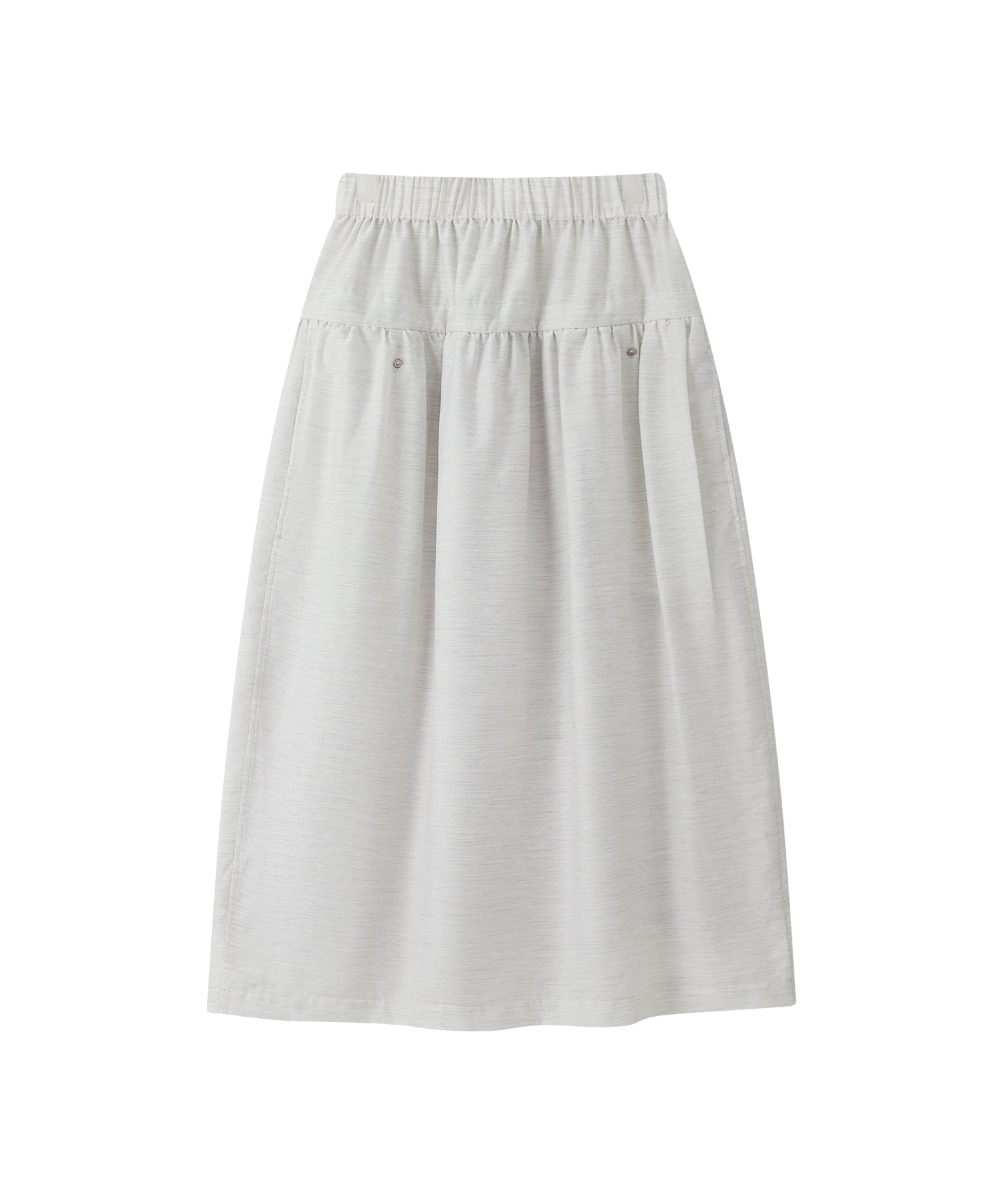 「7月上旬～中旬出荷」Linen-Like Balloon Skirt