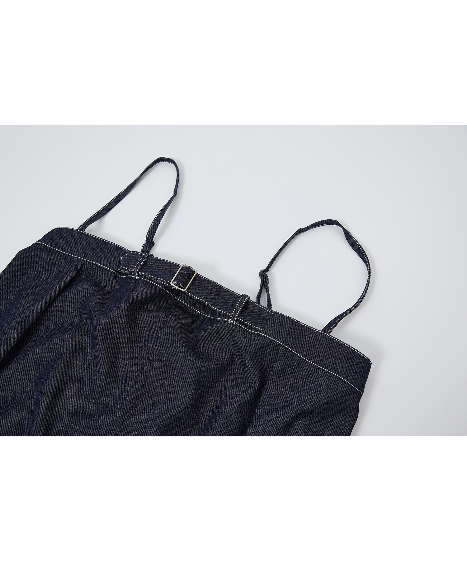 Lightweight Denim-Style Wide Leg Jumpsuit