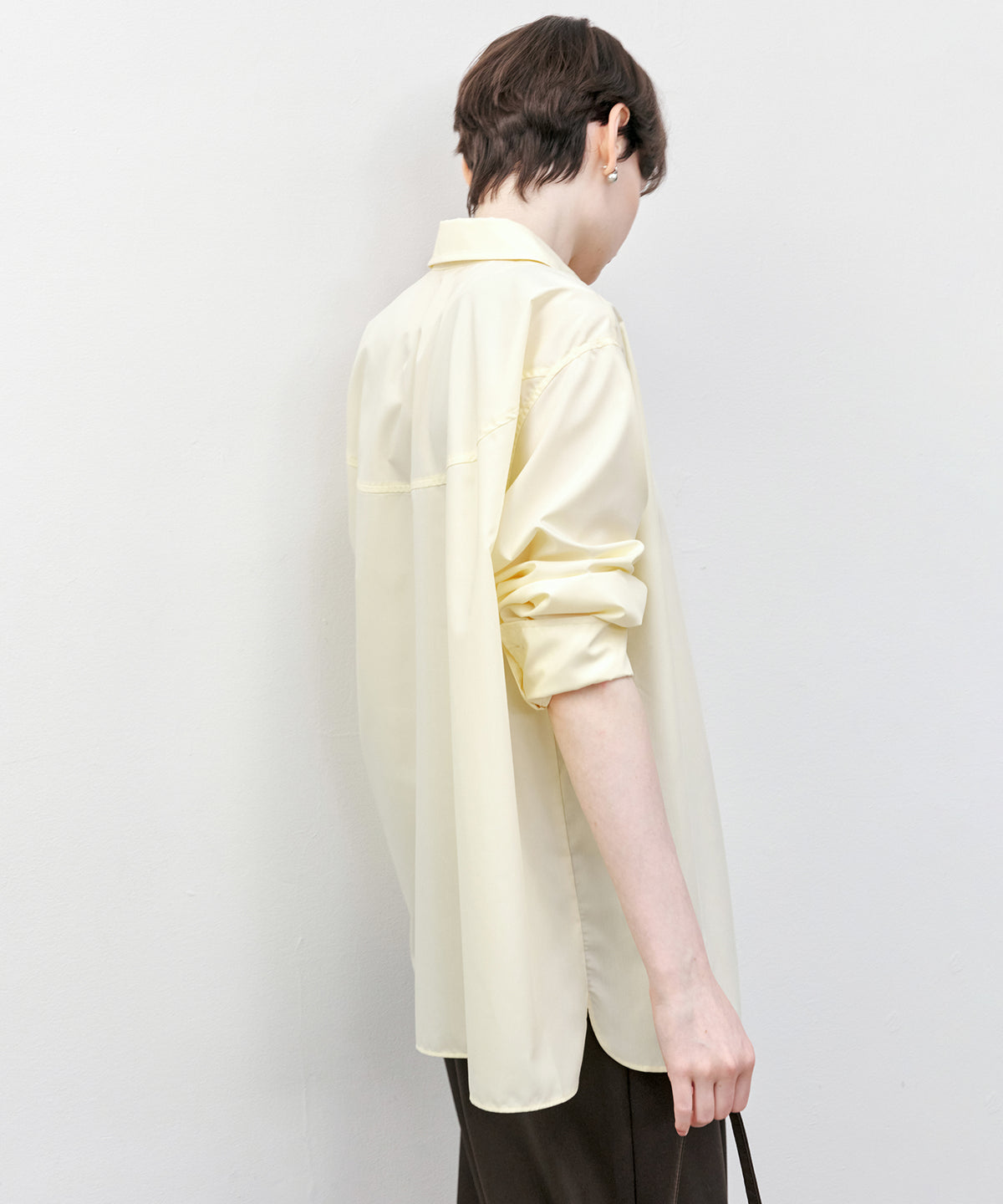 Multi-Way Oversized Collar Shirt
