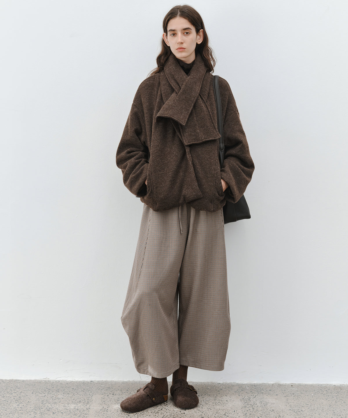 「10月下旬出荷予定」Oversized Cape Short Coat