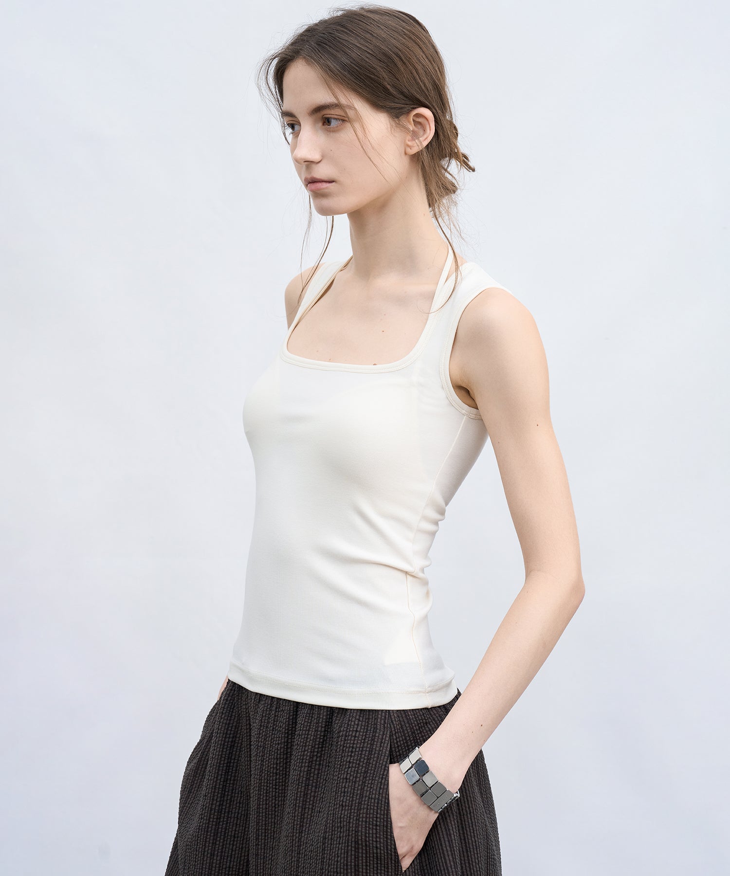 Square Neck Tank Top