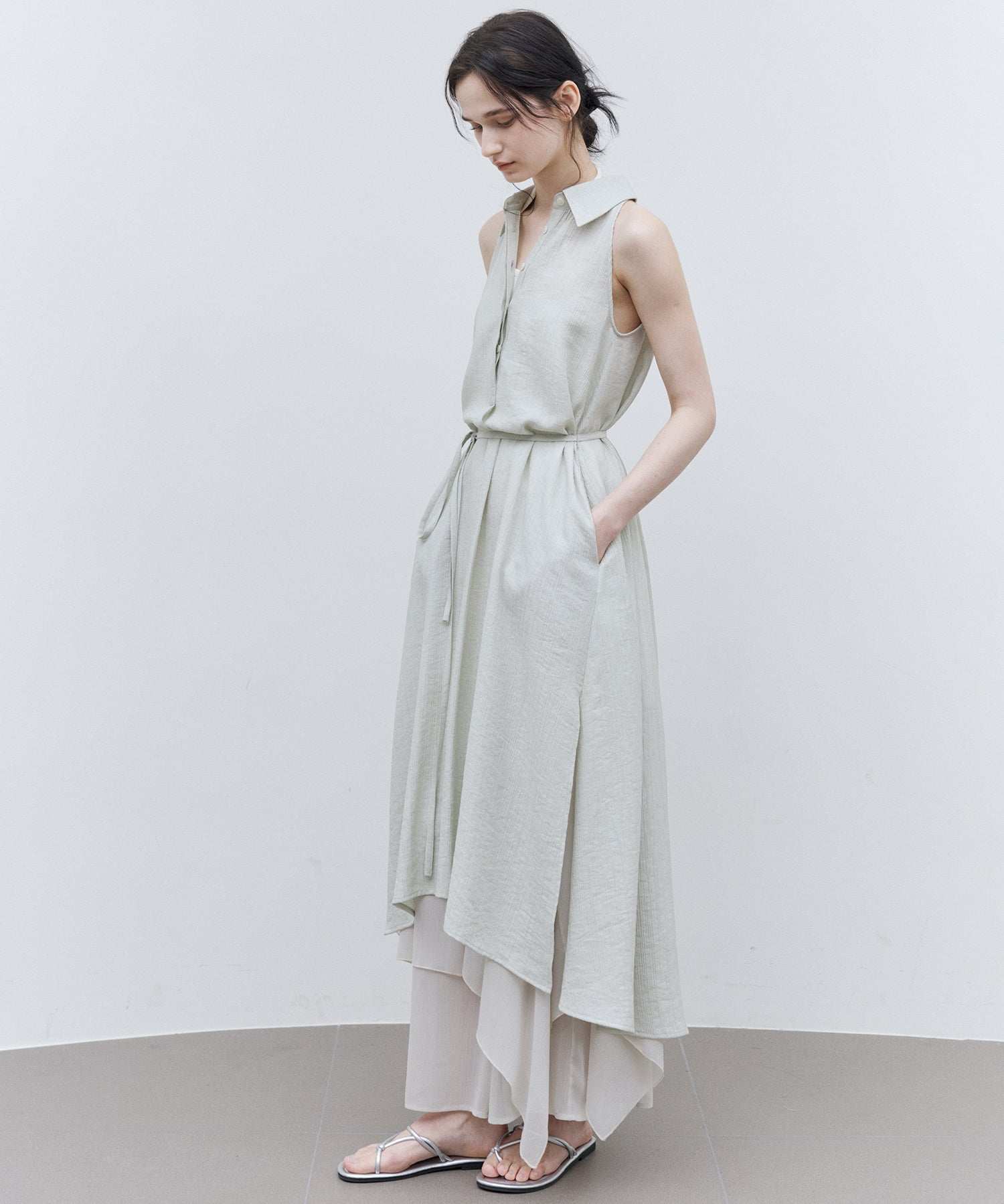 American Sleeve Layered Tunic Dress