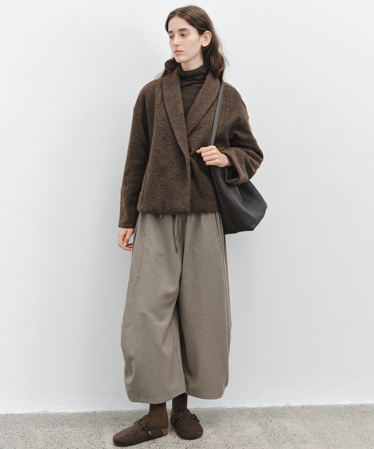 「10月下旬出荷予定」Oversized Cape Short Coat