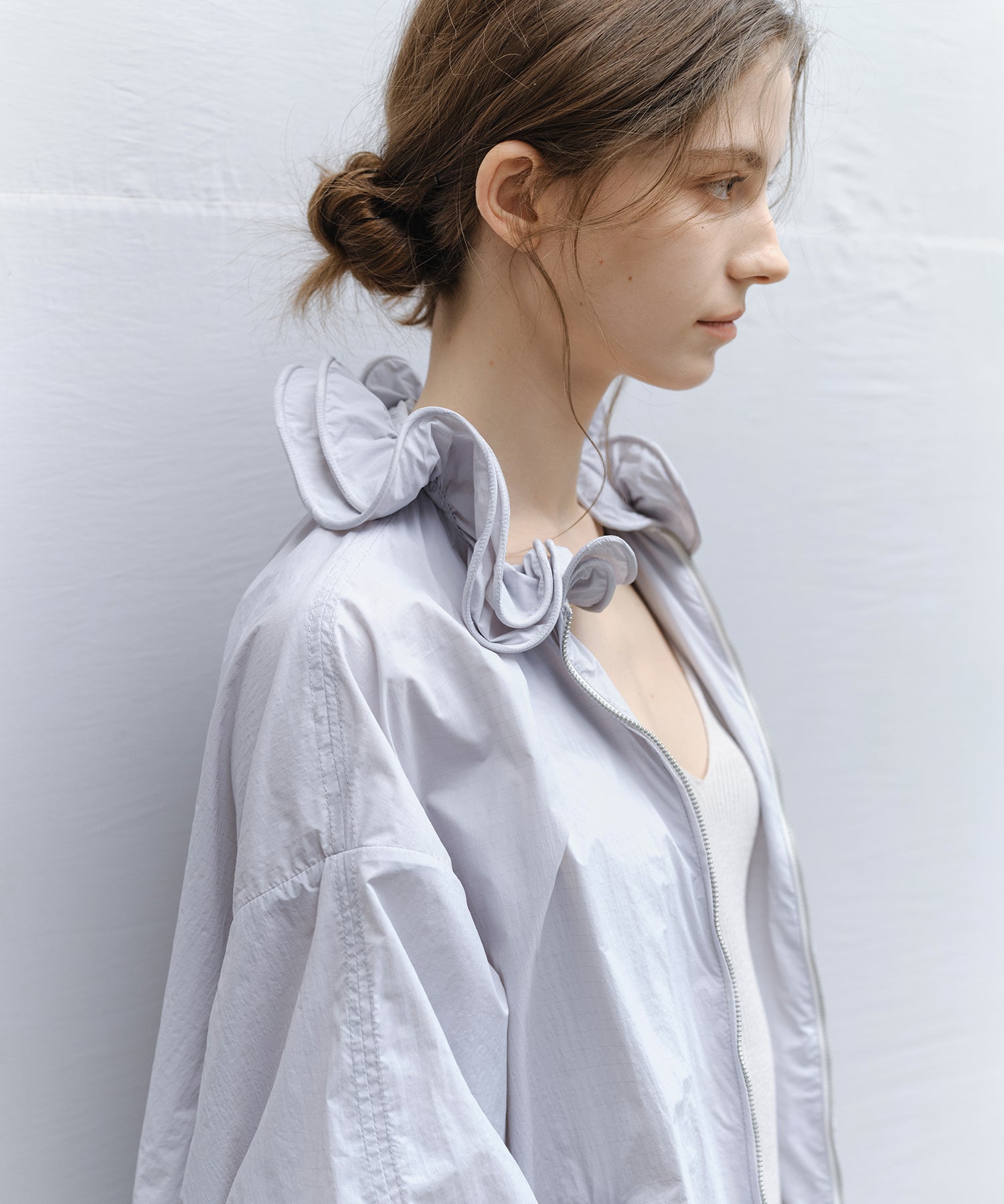 UPF50+ Frill Collar Light Jacket