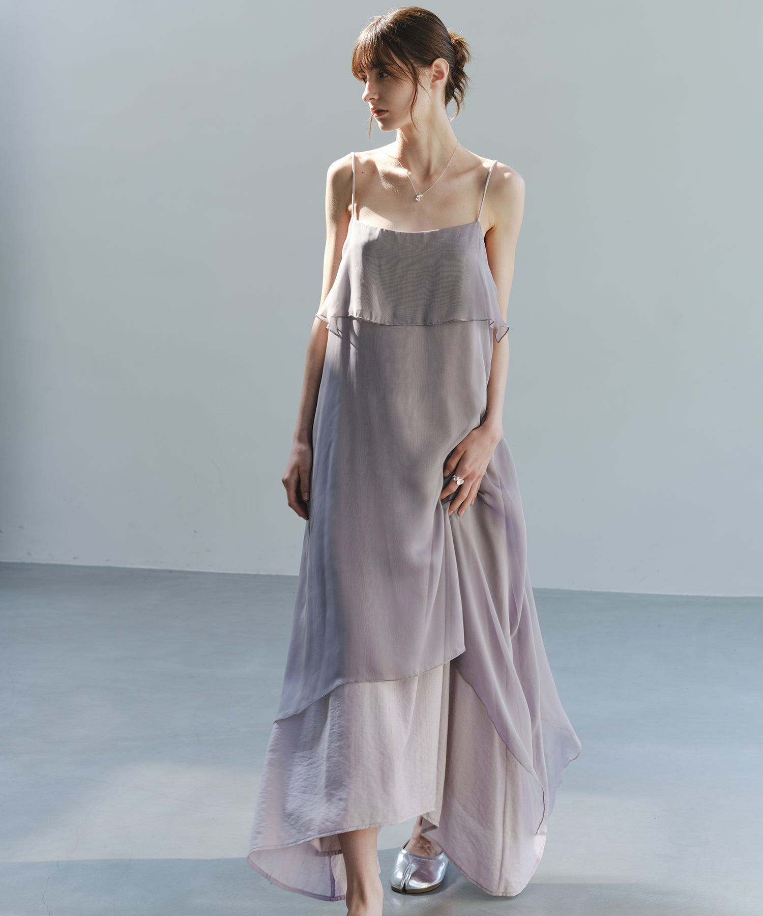 「7月上旬～中旬出荷」Layered Camisole Dress