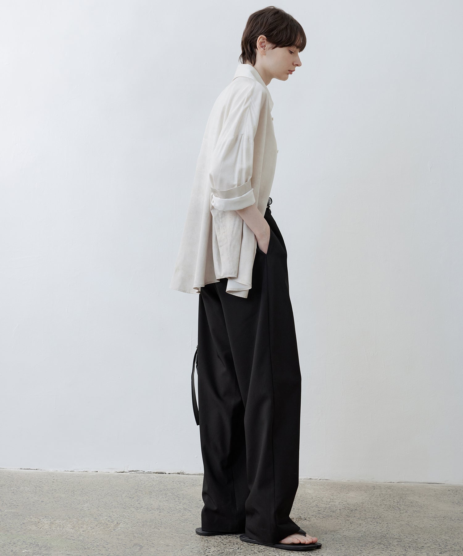 Floral Print Oversized Shirt