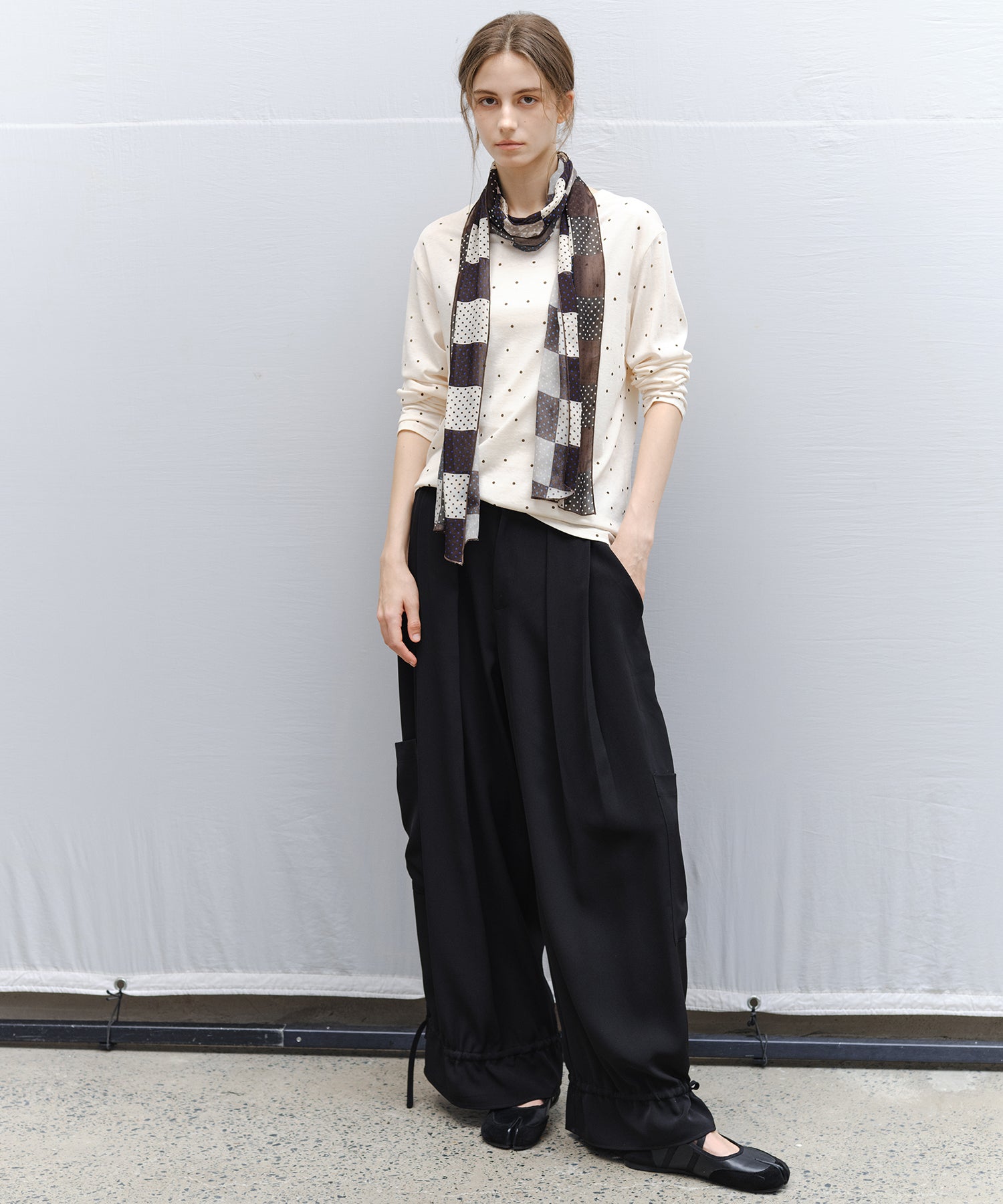 Printed Long Scarf
