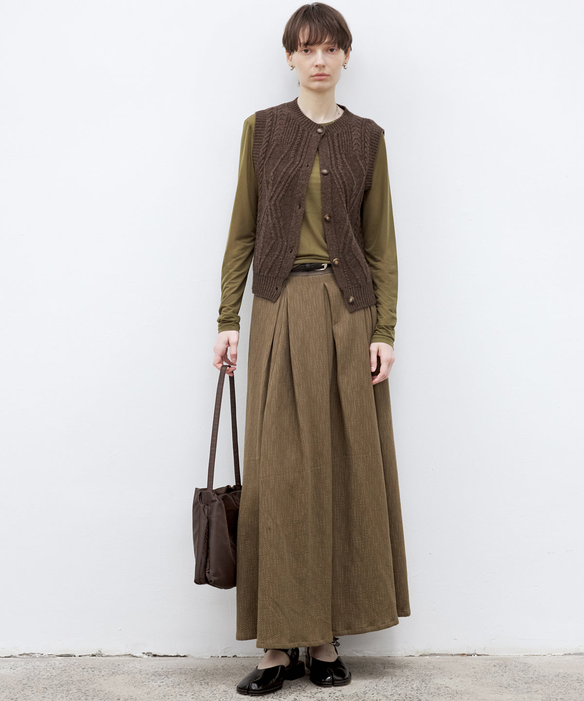 Sheer Crew Neck Long Sleeve Top