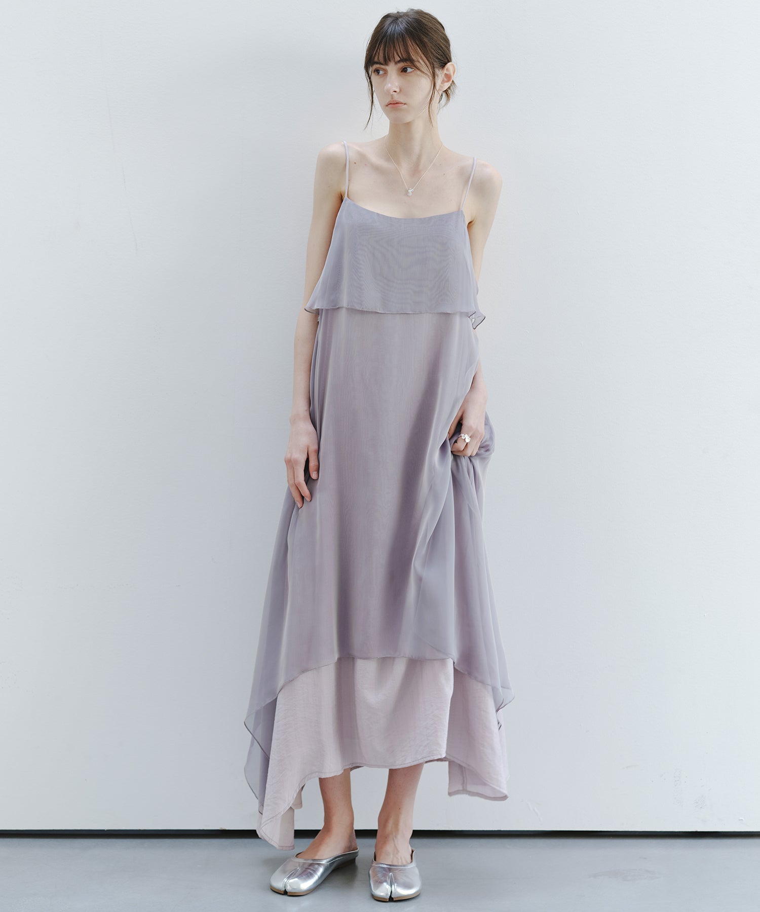 「7月上旬～中旬出荷」Layered Camisole Dress