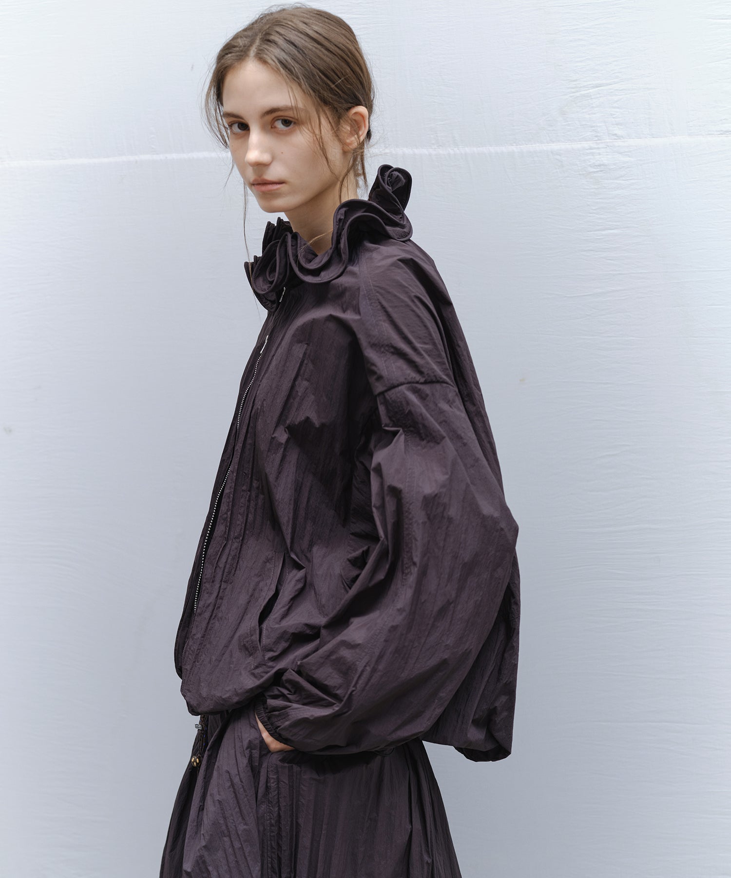 UPF50+ Frill Collar Light Jacket