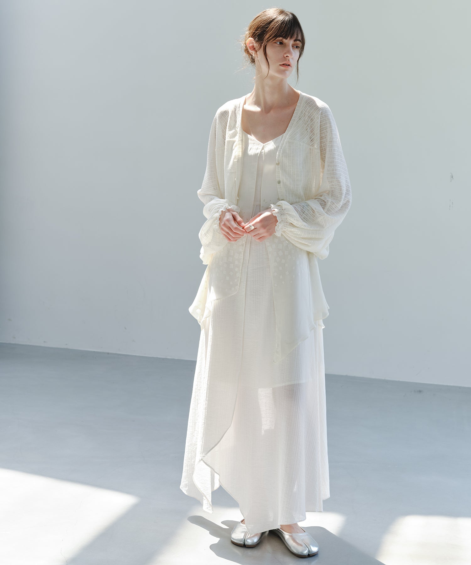 「7月中旬～下旬出荷」Gradient Layered Camisole Dress