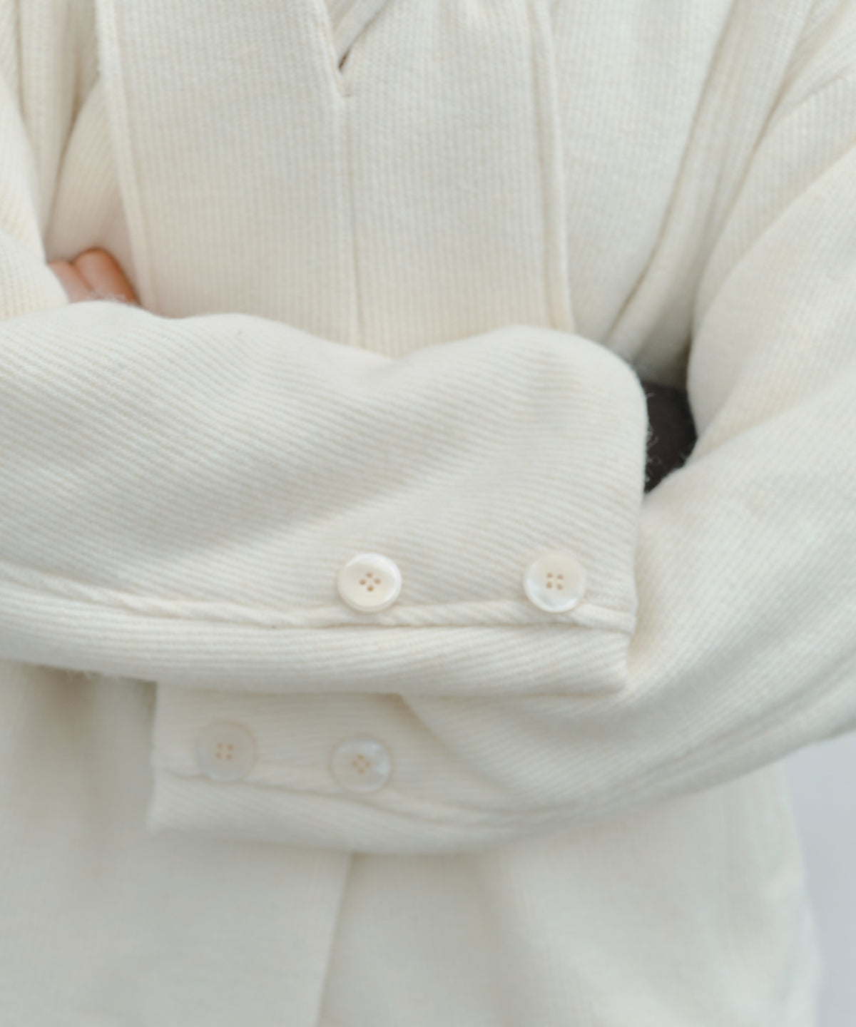 「10月下旬出荷予定」Oversized Cape Short Coat