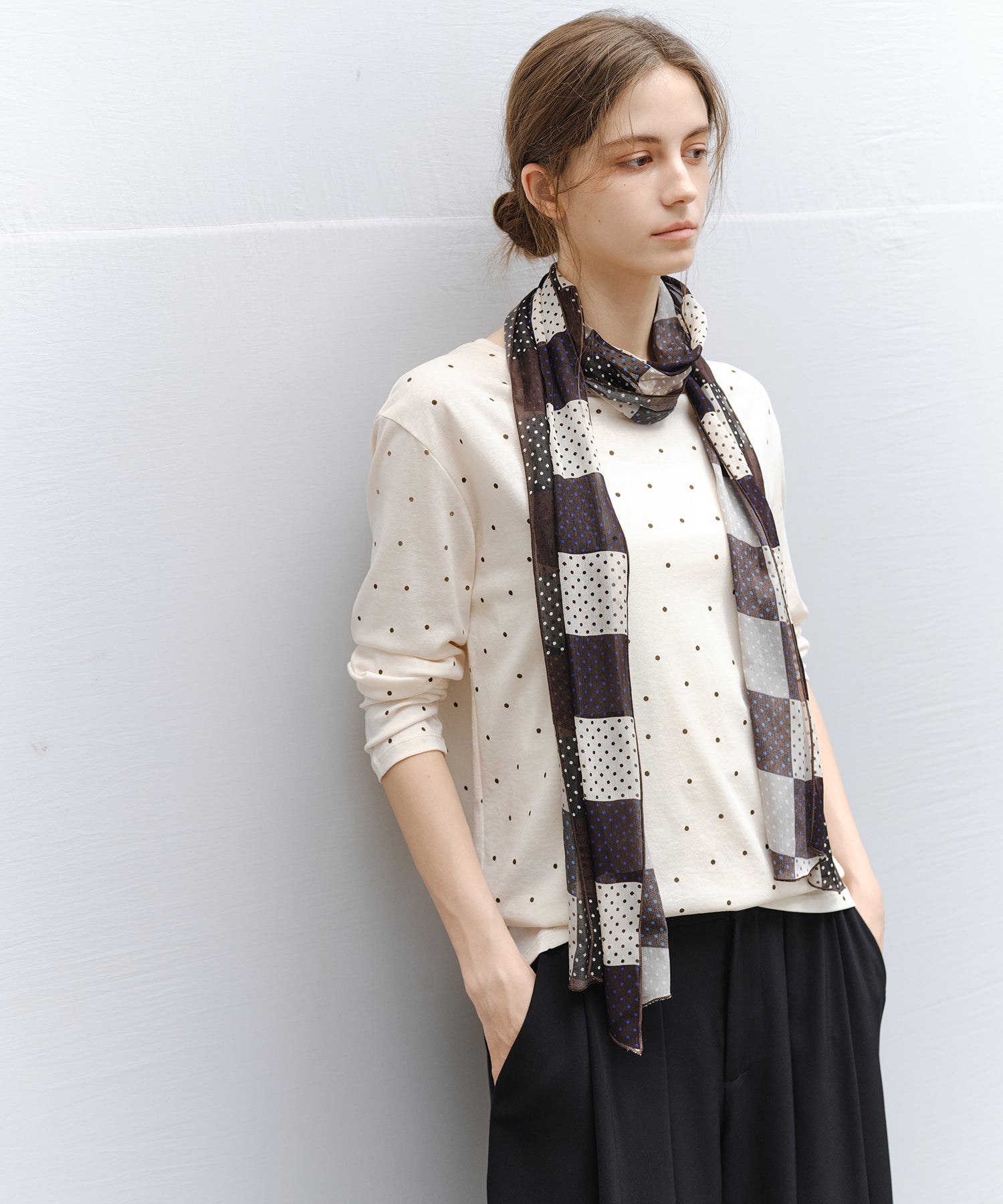 Printed Long Scarf