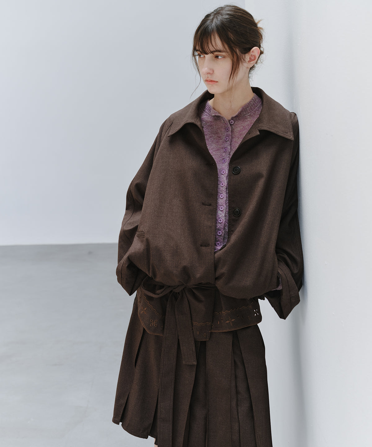 「9月下旬出荷予定」Vintage Embroidered Oversized Jacket