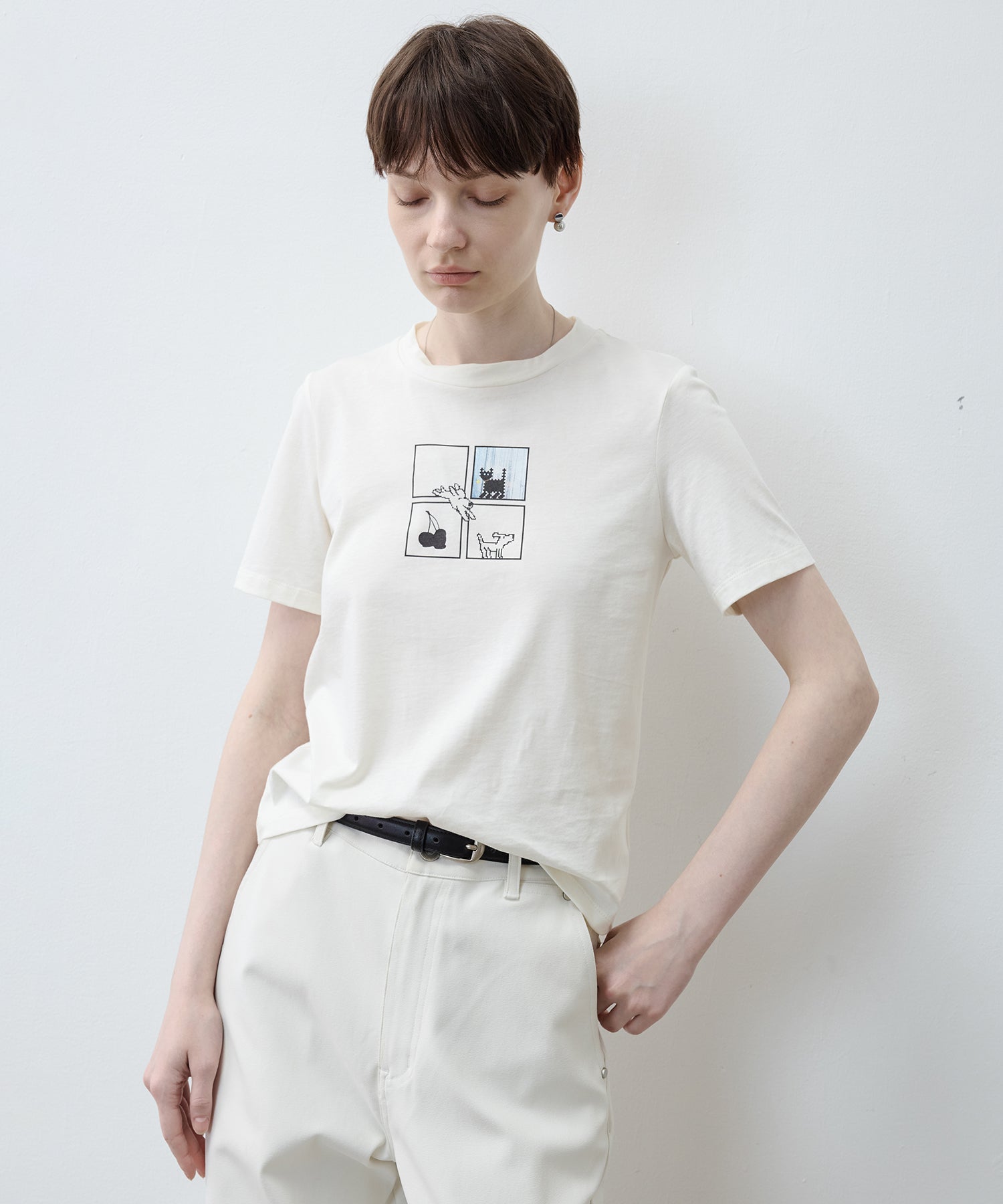 Illustrated Compact T-shirt