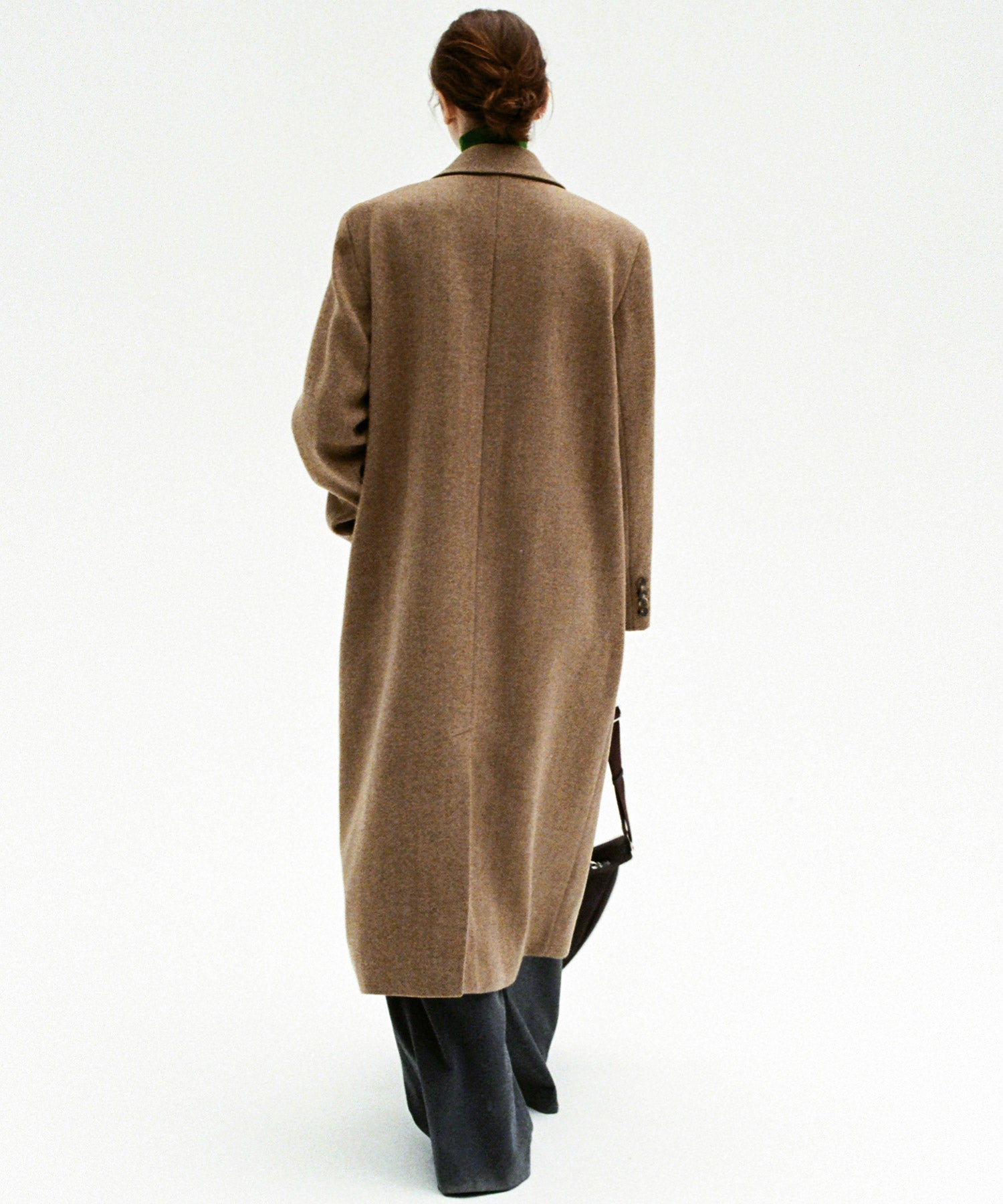 Deconstructed Peak Lapel Two-Button Coat