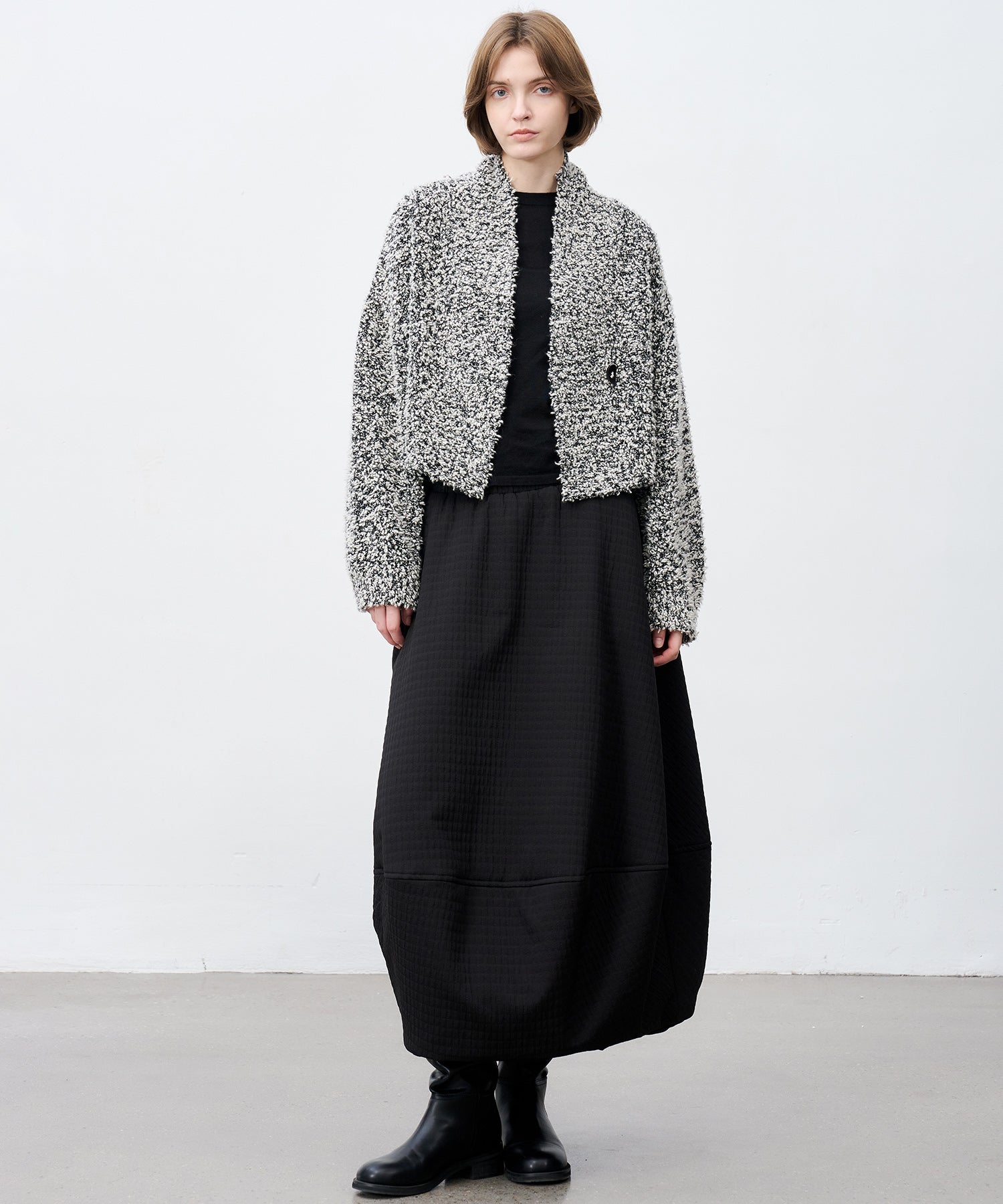 Fluffy Knit Relaxed Cardigan