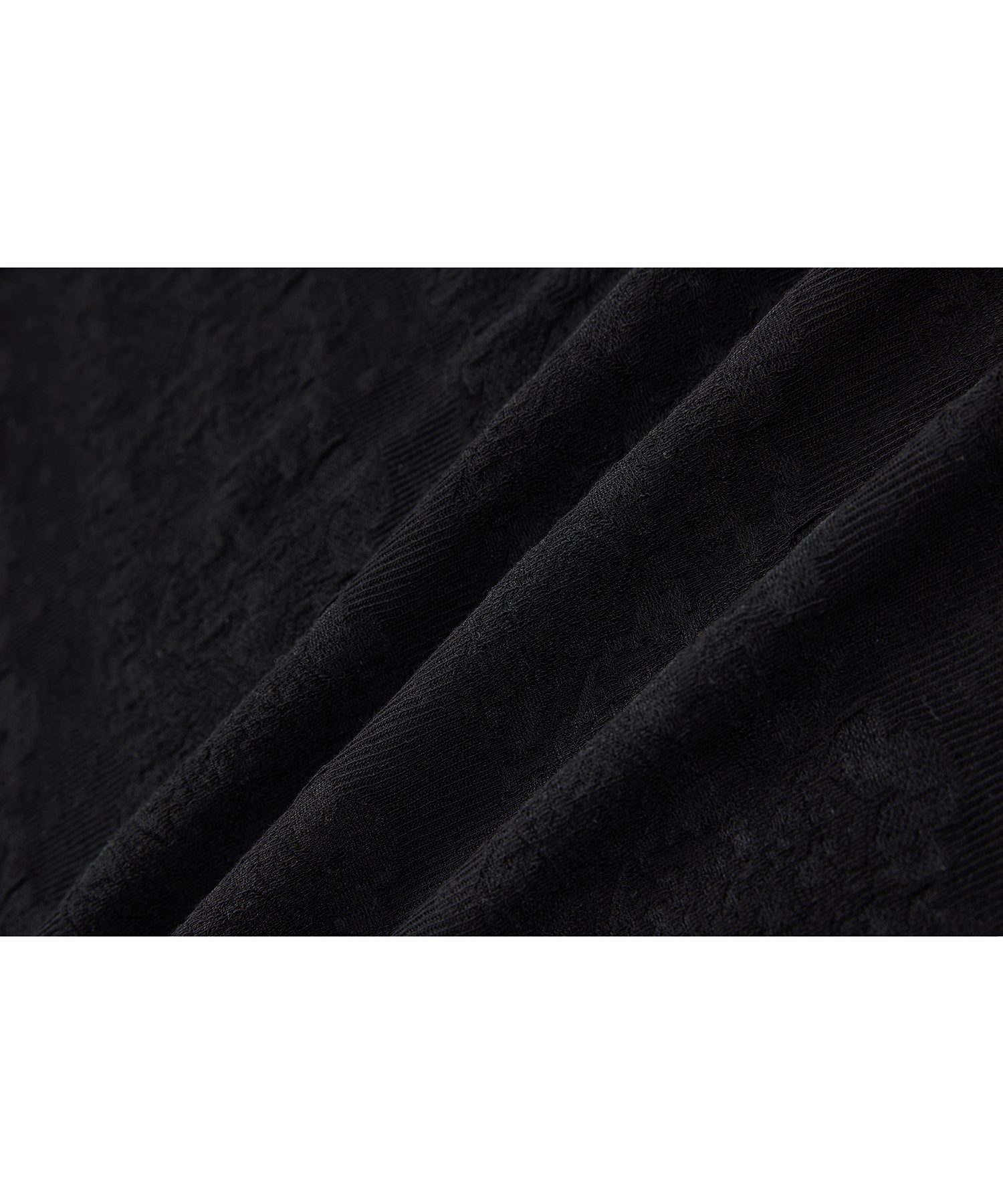 「8月中旬～下旬出荷」Jacquard Sheer Draped Sleeveless Top
