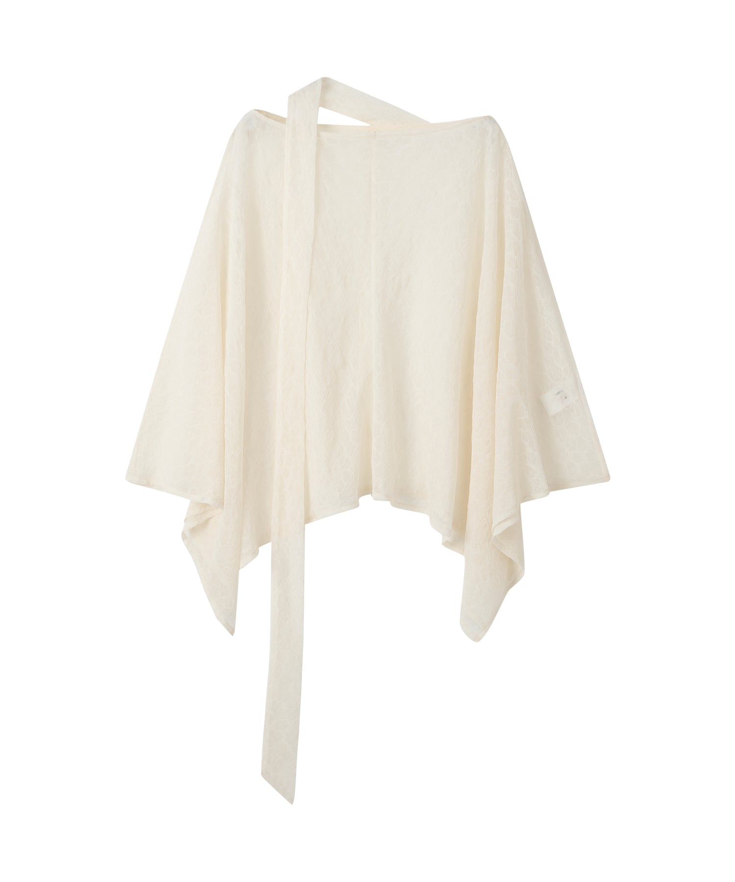 「7月中旬～下旬出荷」Multi-Way Sheer Scarf Layer Top