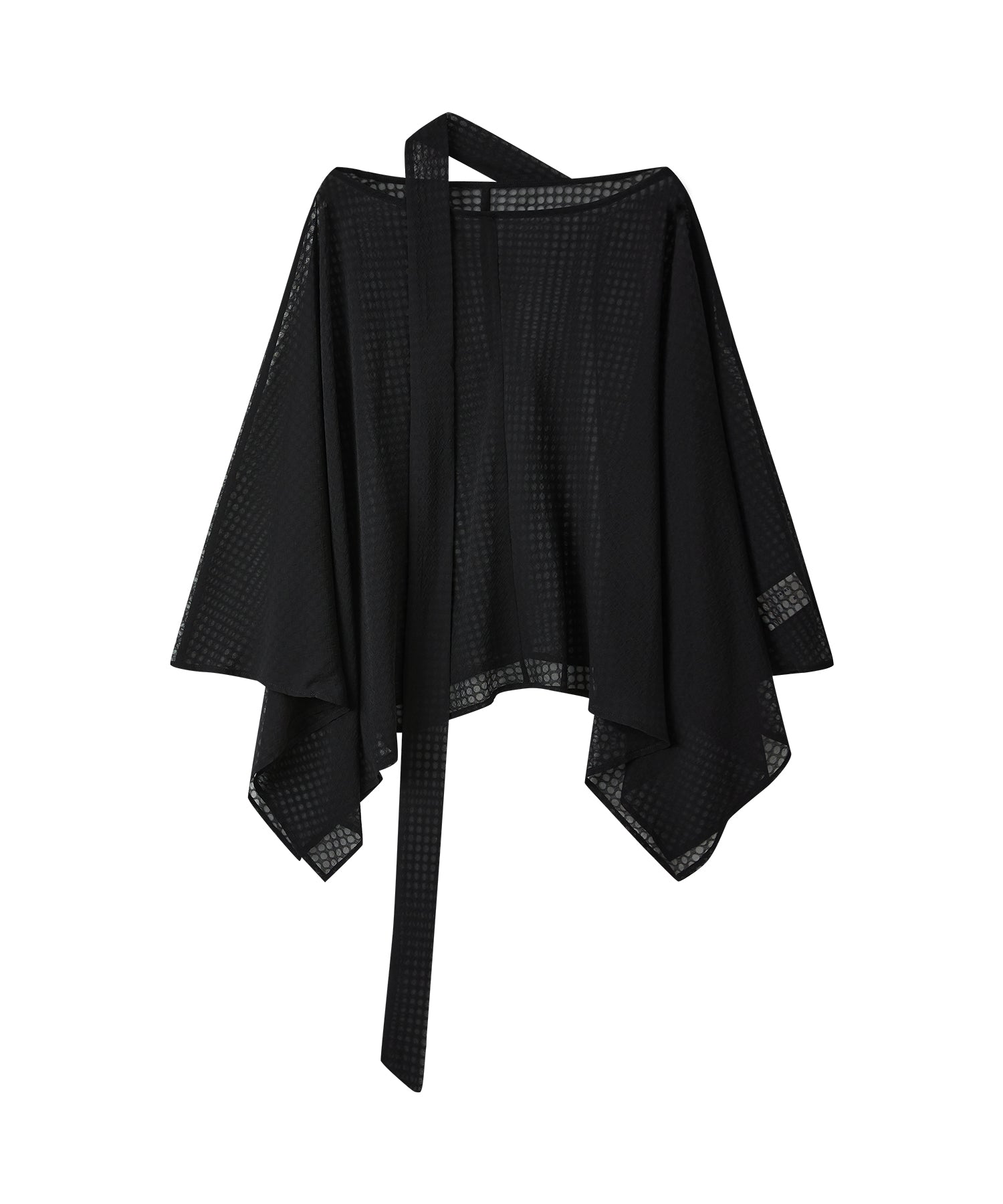 「7月中旬～下旬出荷」Multi-Way Sheer Scarf Layer Top