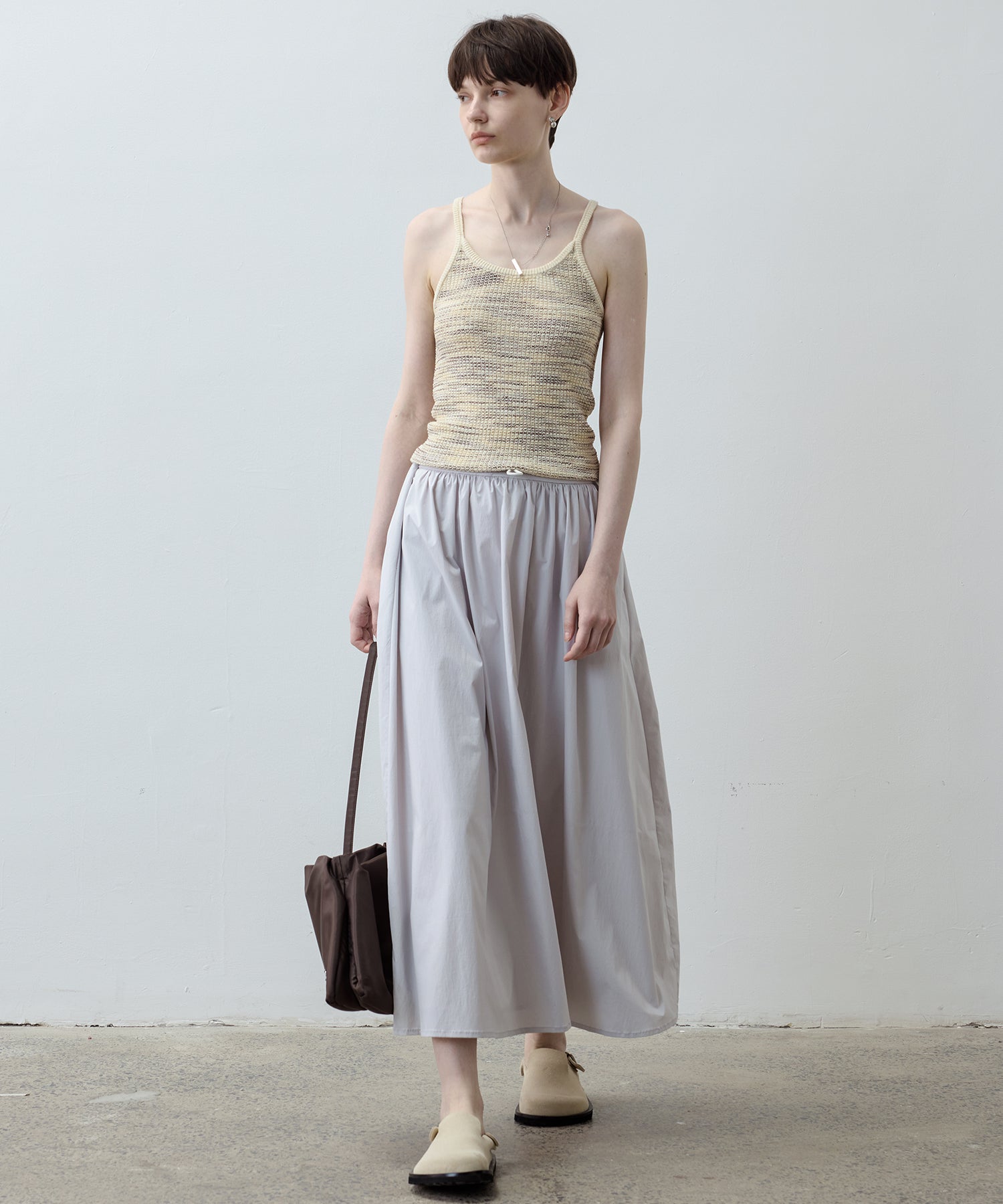 UPF50+ Drawstring Gathered Skirt