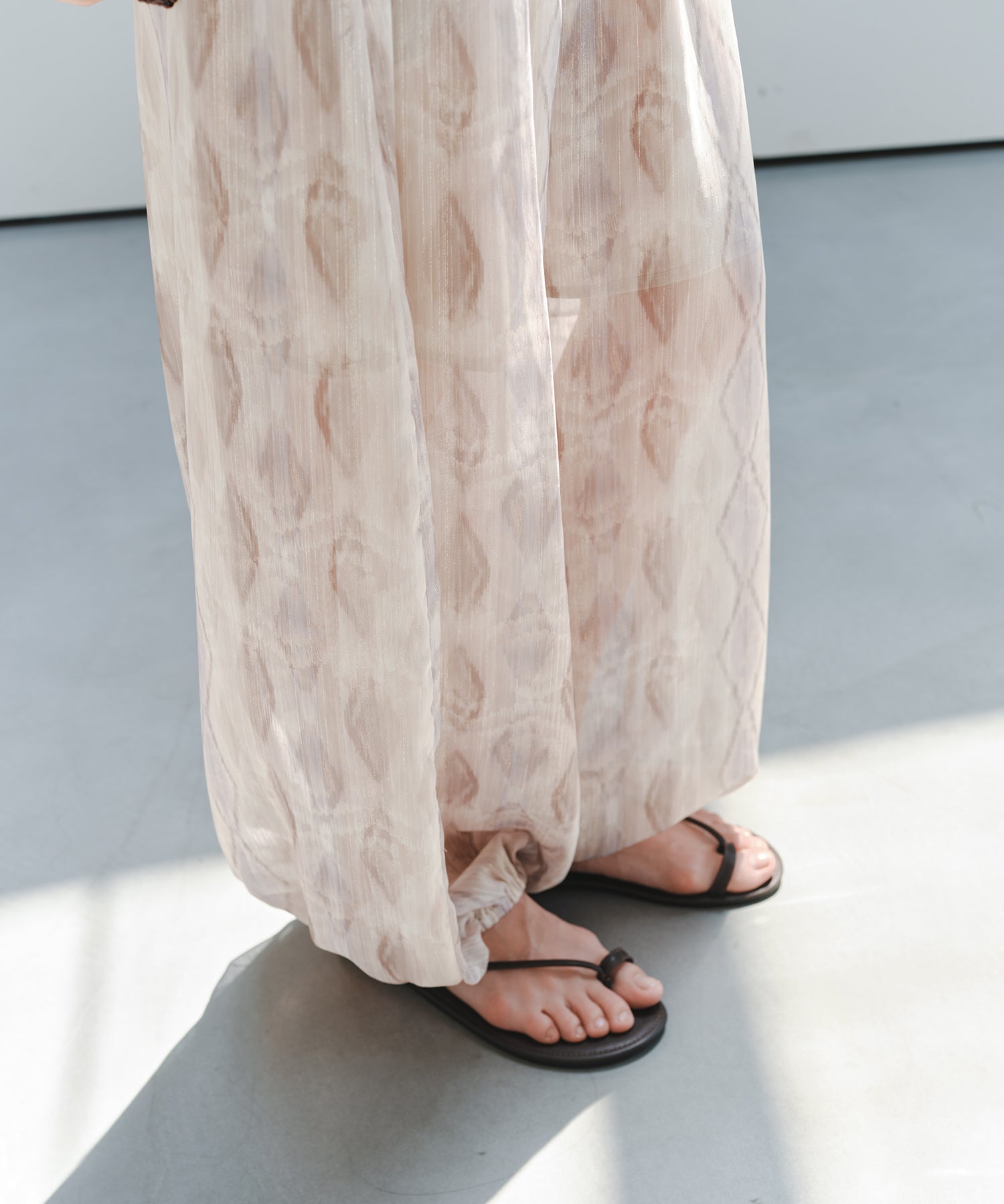 「7月上旬～中旬出荷」Art Print Balloon Pants