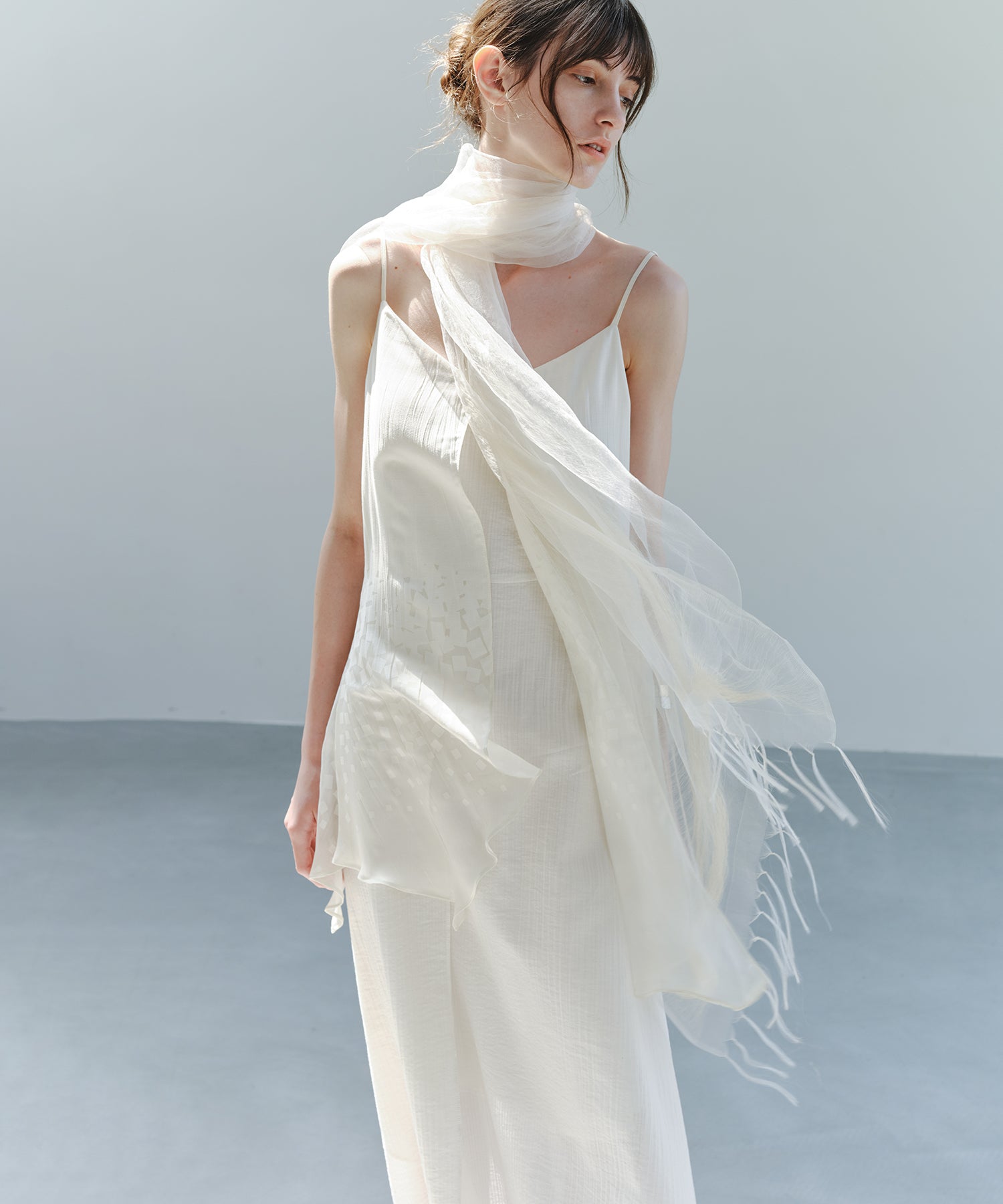 「7月中旬～下旬出荷」Gradient Layered Camisole Dress