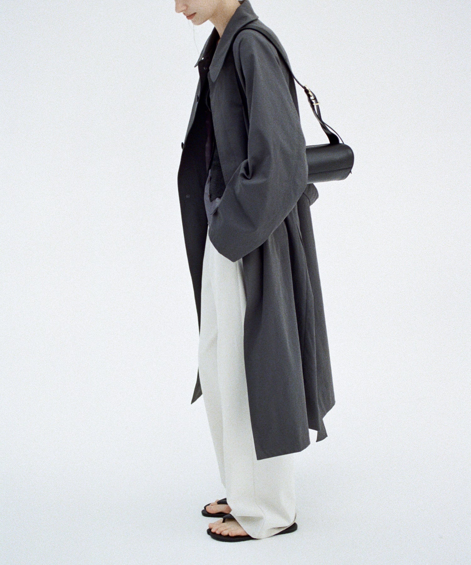 Classic White Straight-Leg Pants