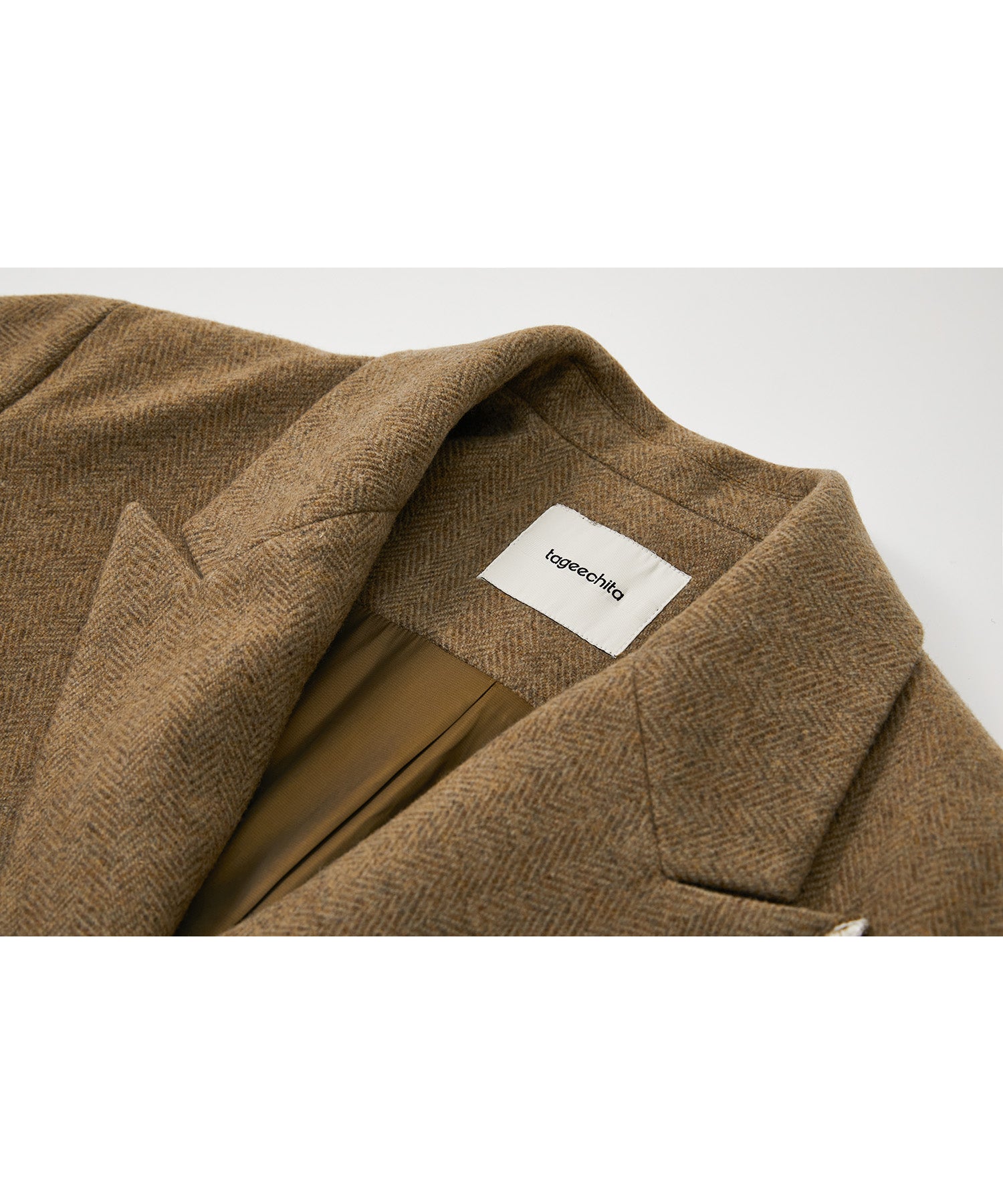 Deconstructed Peak Lapel Two-Button Coat