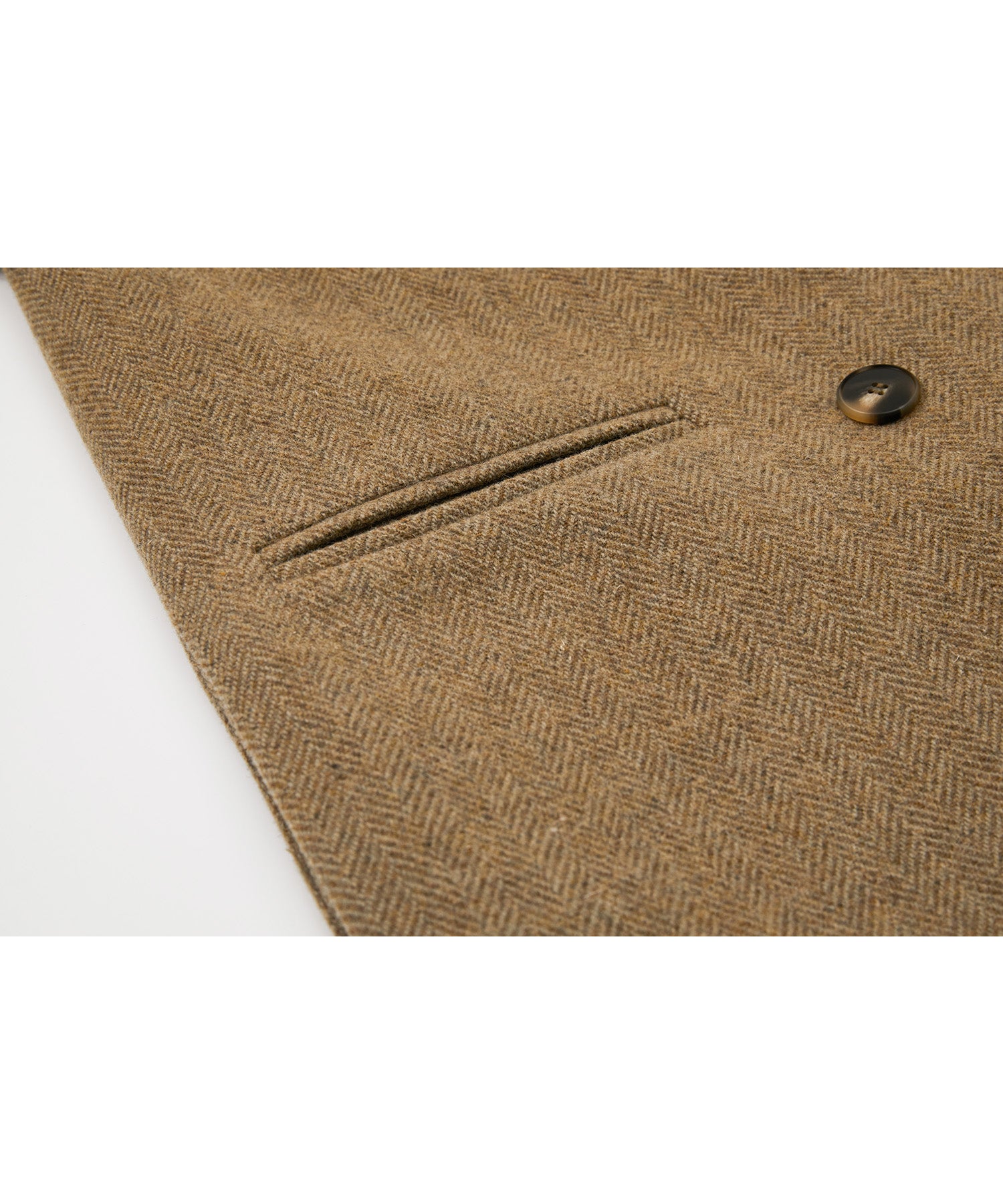 Deconstructed Peak Lapel Two-Button Coat