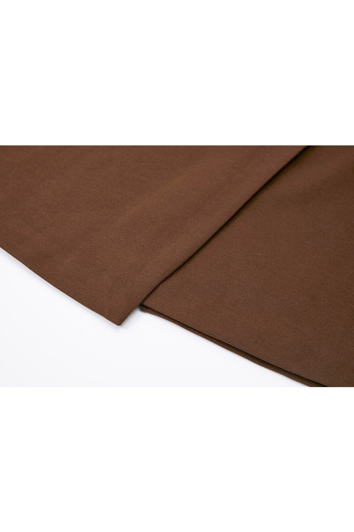 Wrap-Style Back Slit Skirt