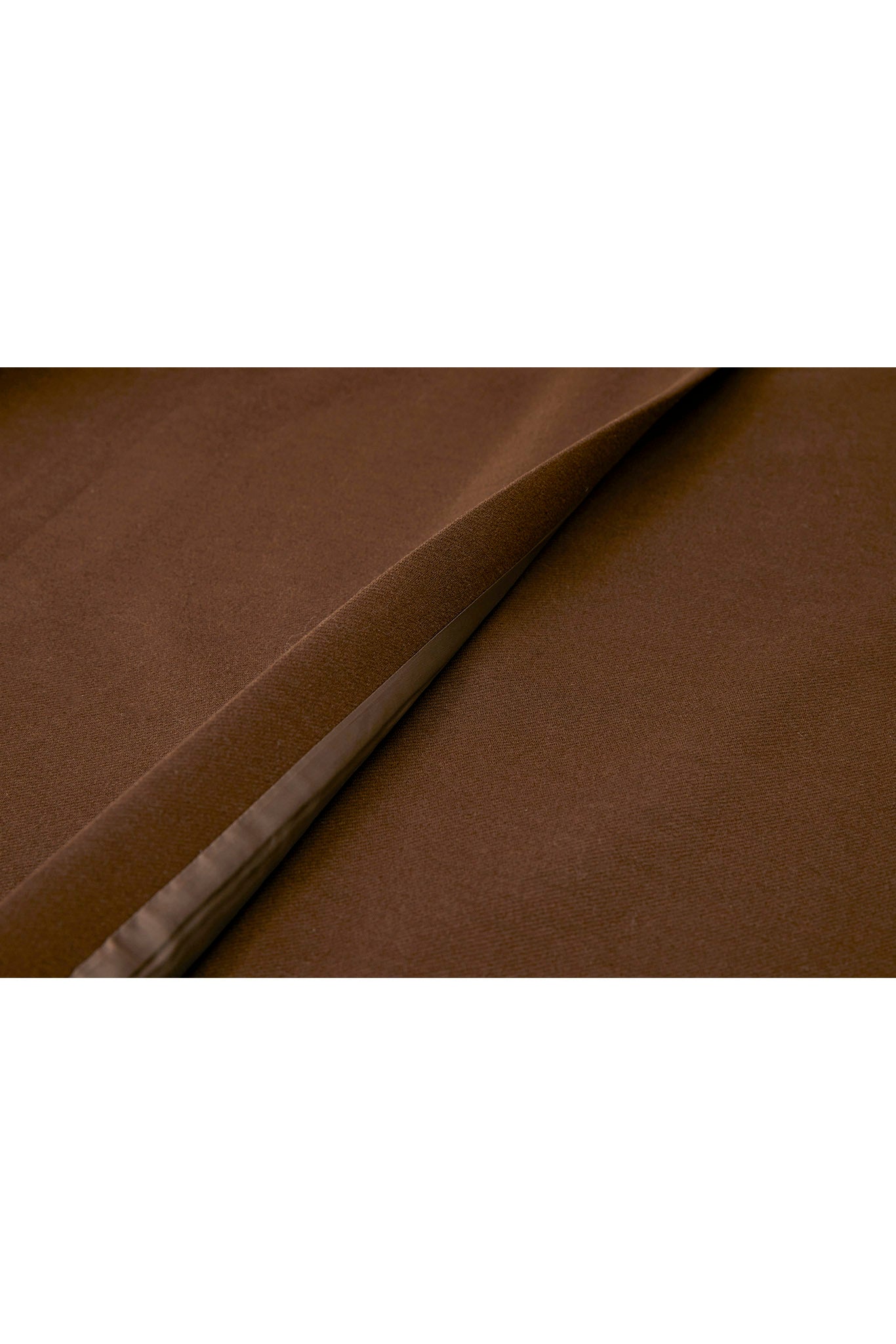 Wrap-Style Back Slit Skirt