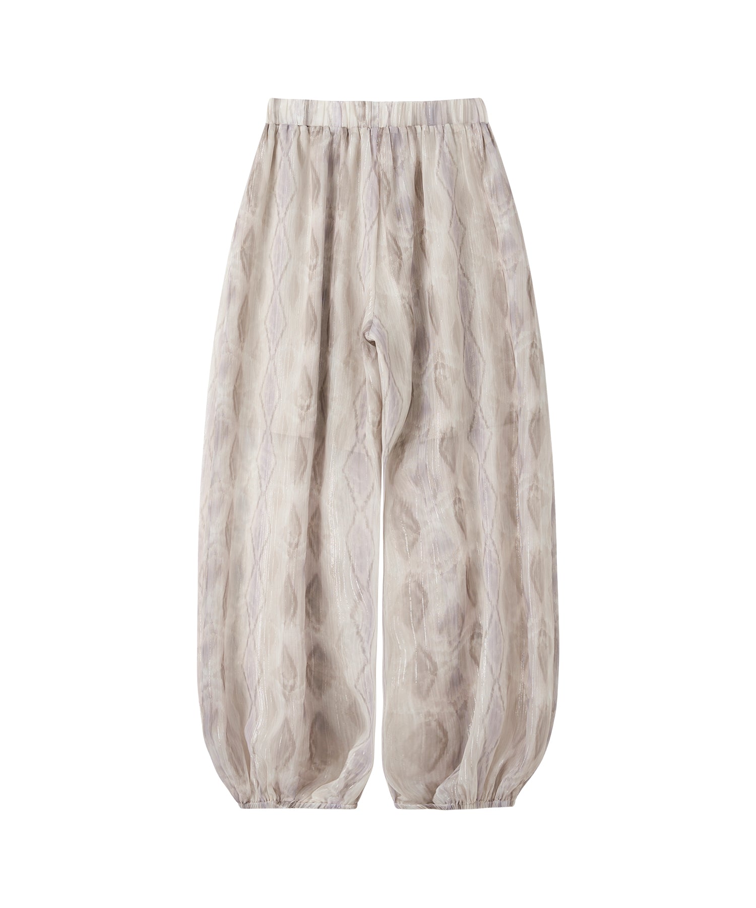 「7月上旬～中旬出荷」Art Print Balloon Pants