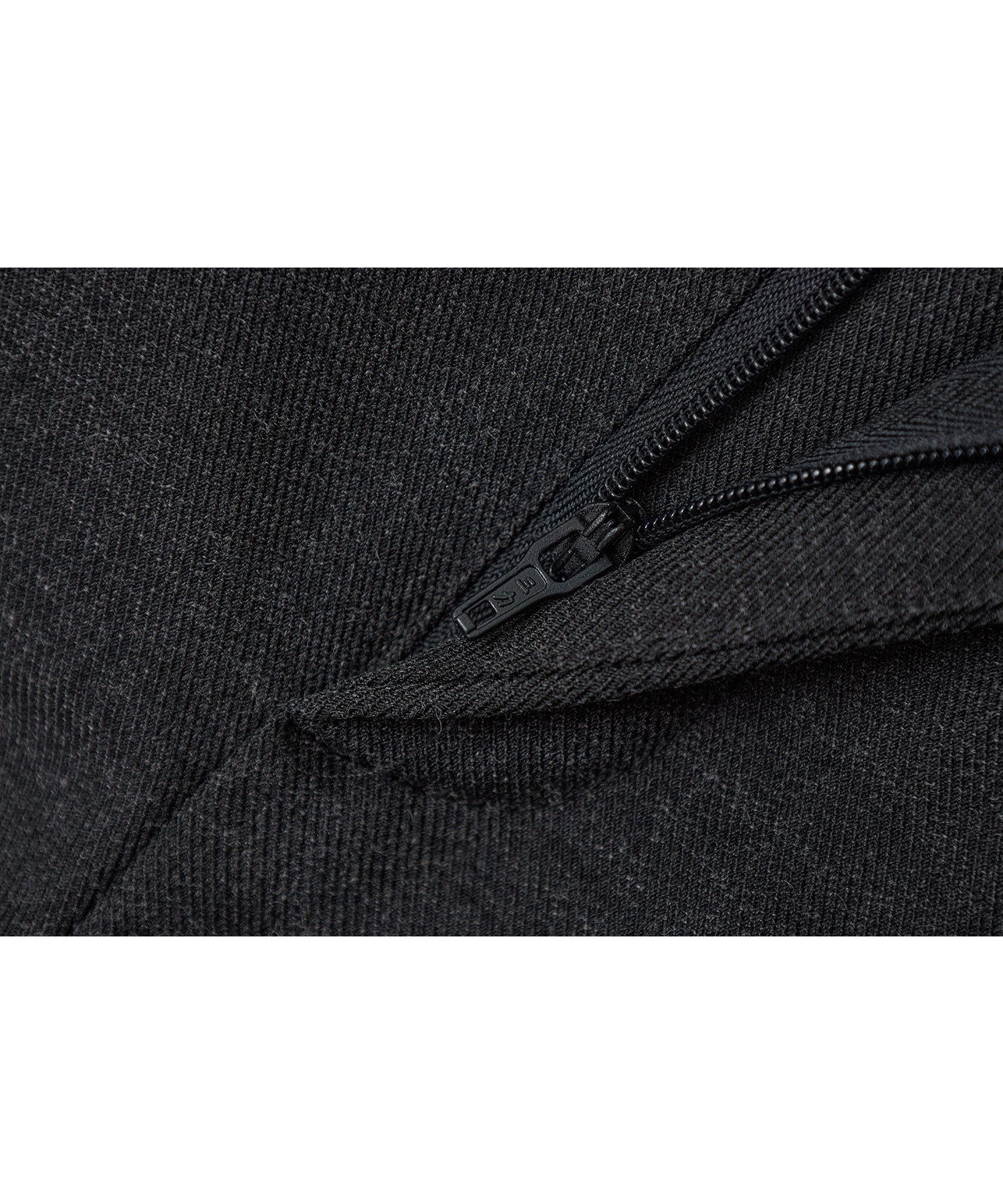 Thick Fabric Cropped Wide-Leg Pants