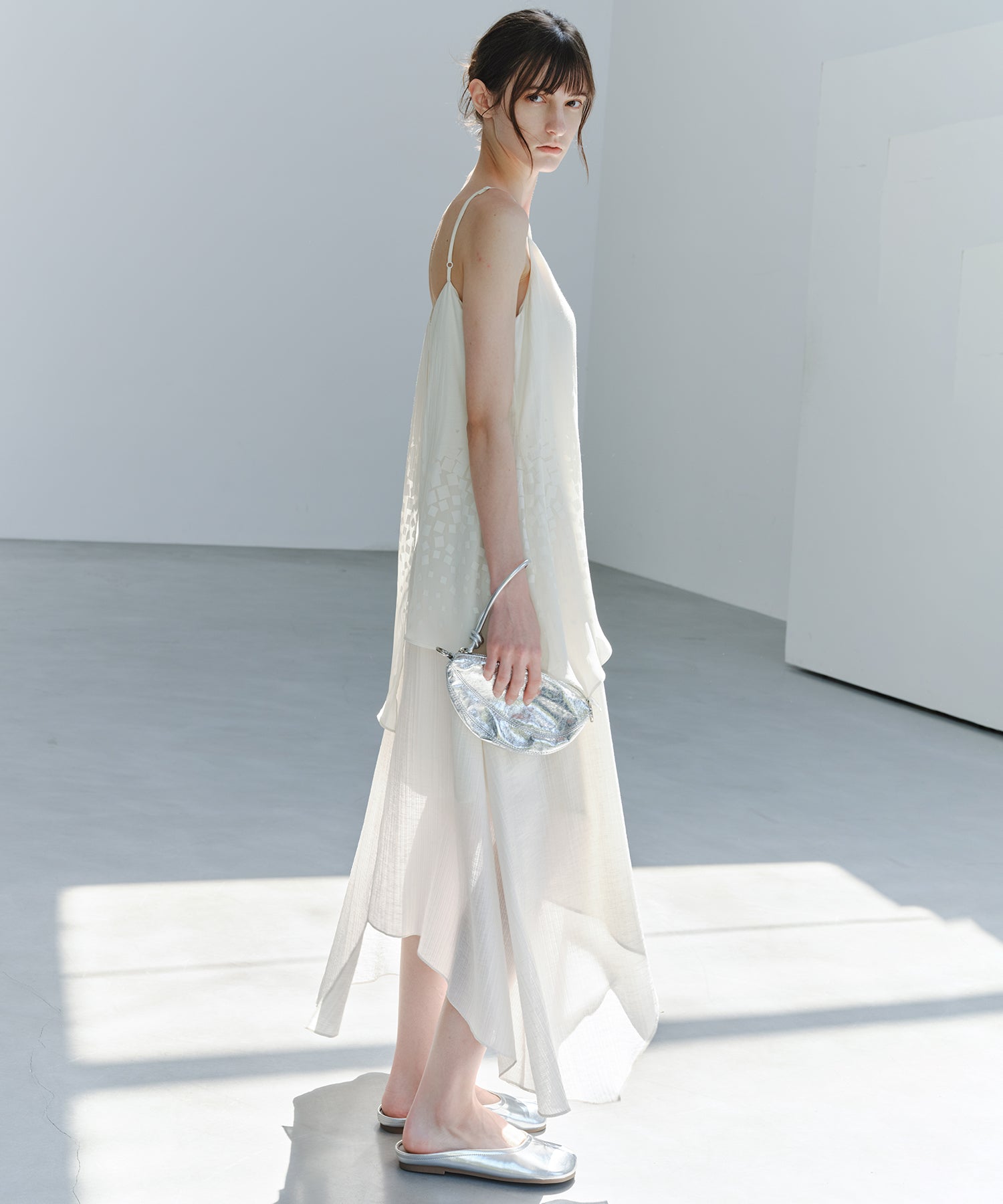 「7月中旬～下旬出荷」Gradient Layered Camisole Dress