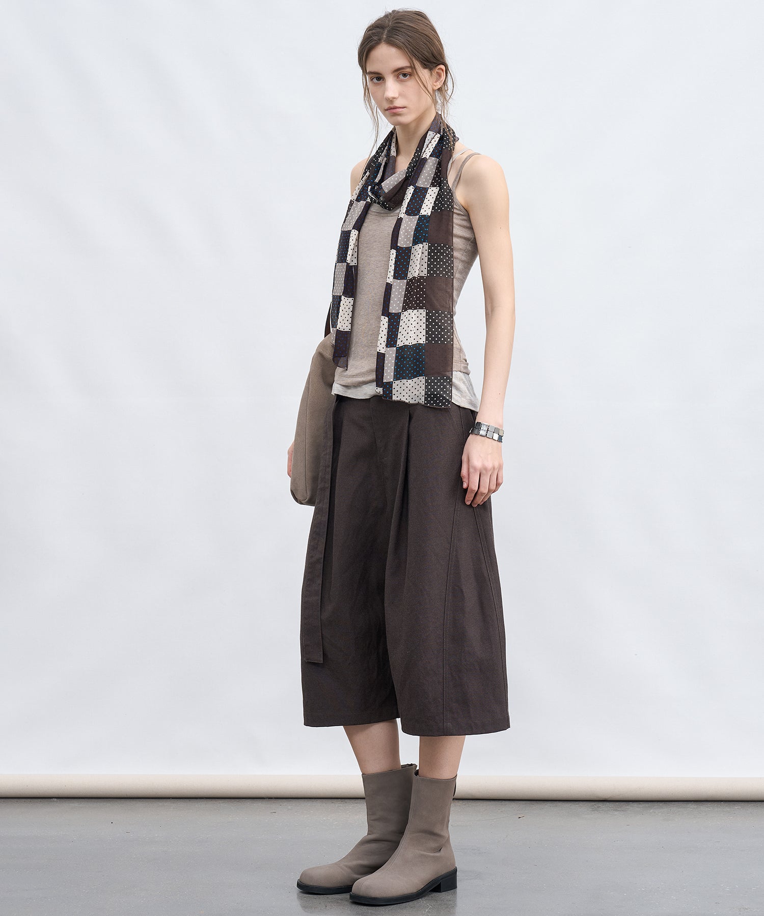 Printed Long Scarf