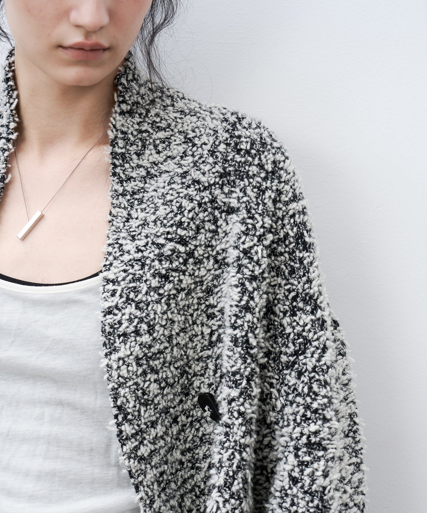 Fluffy Knit Relaxed Cardigan