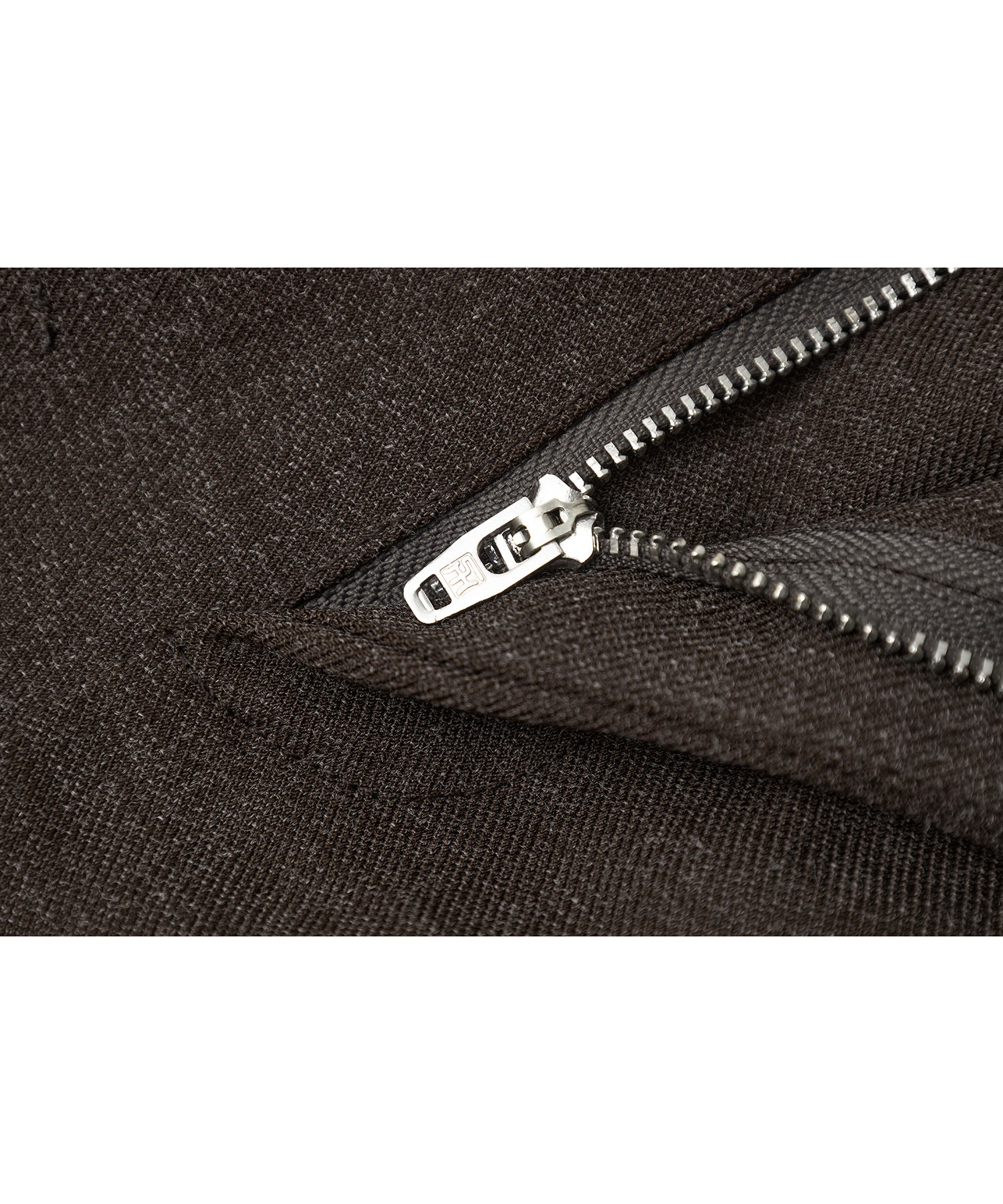 Textured Low-Rise Wide Straight Curved Pants